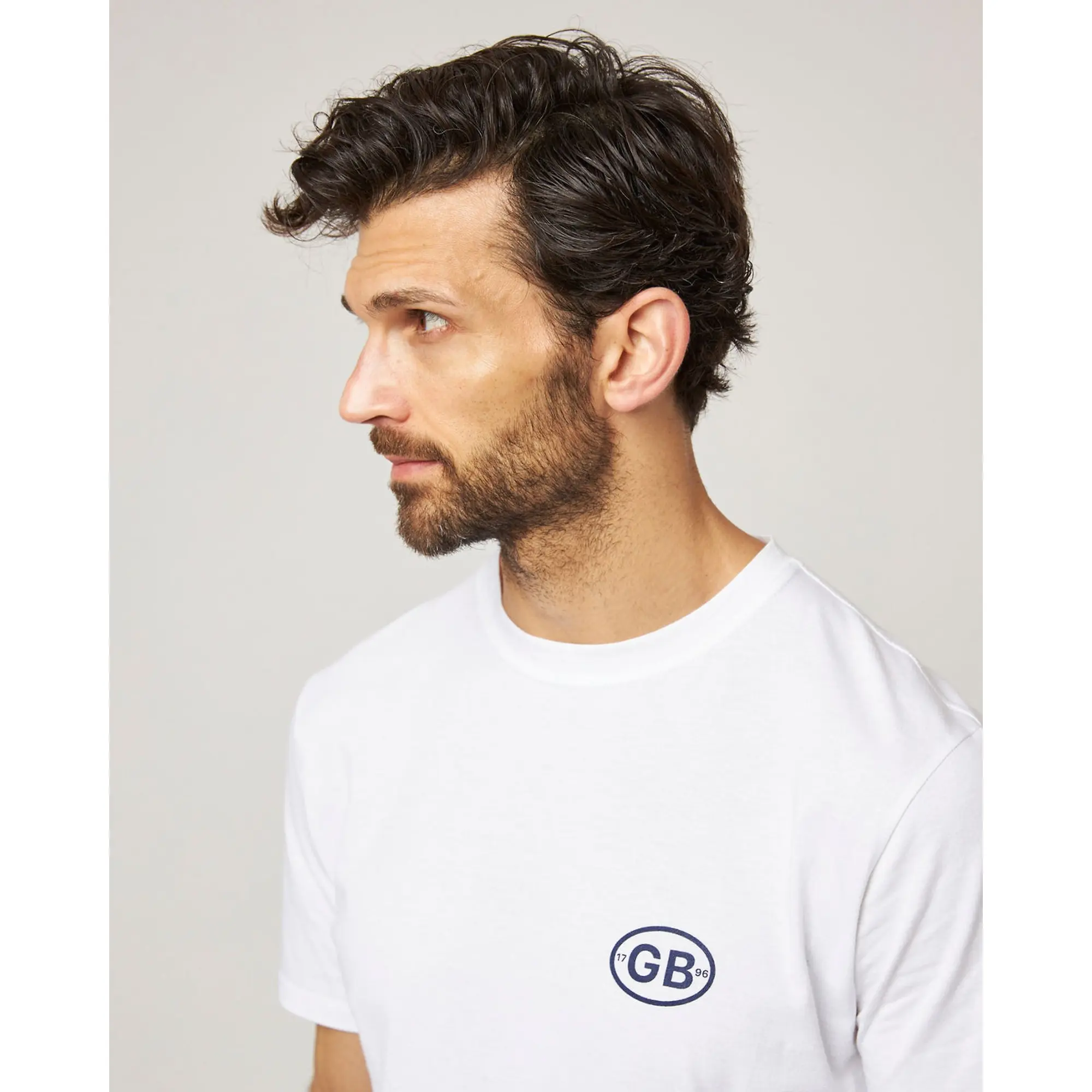 Product image 8 of 8 of Peregrine Men's Made In England GB Graphic T-Shirt - White