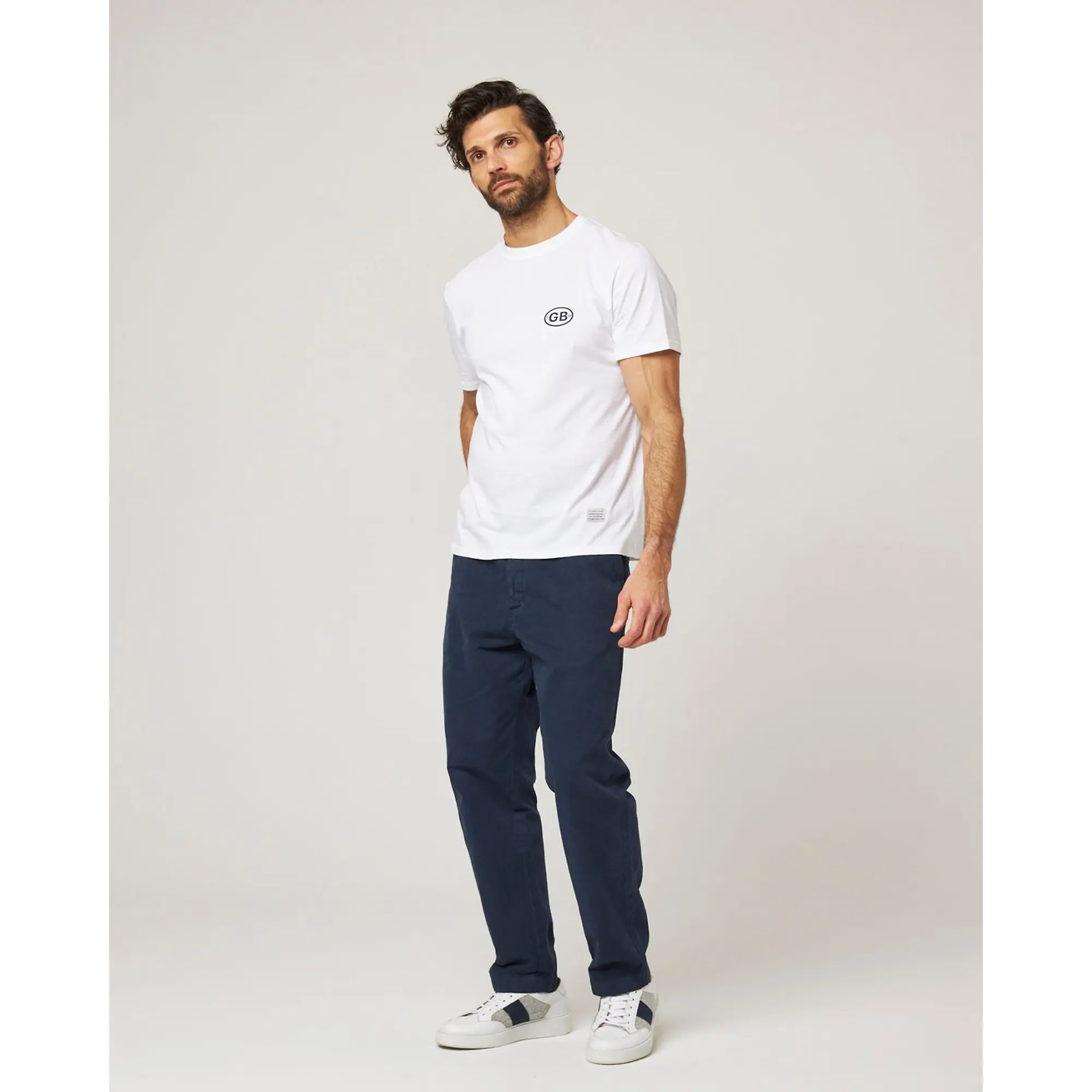 Product image 4 of 8 of Peregrine Men's Made In England GB Graphic T-Shirt - White