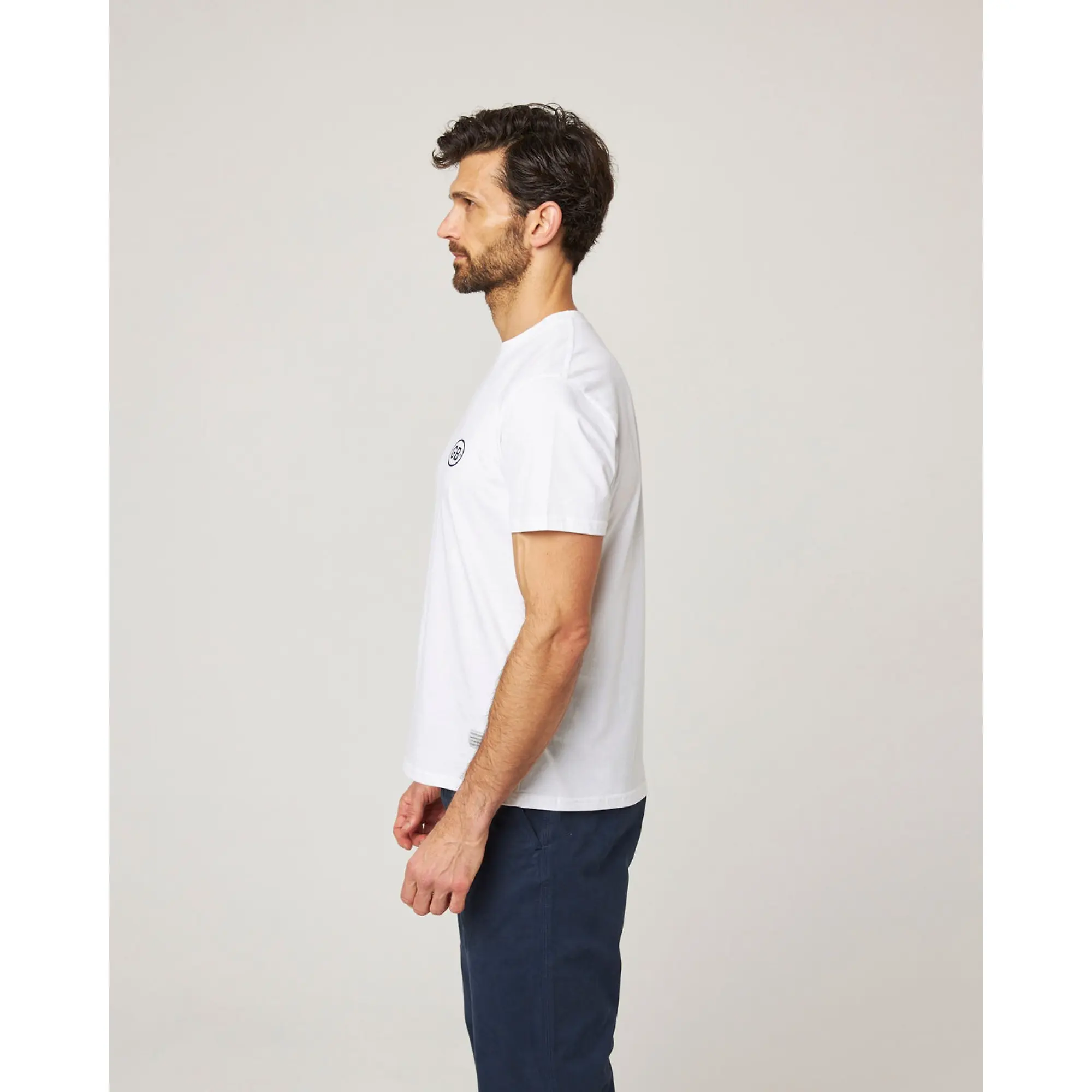 Product image 5 of 8 of Peregrine Men's Made In England GB Graphic T-Shirt - White