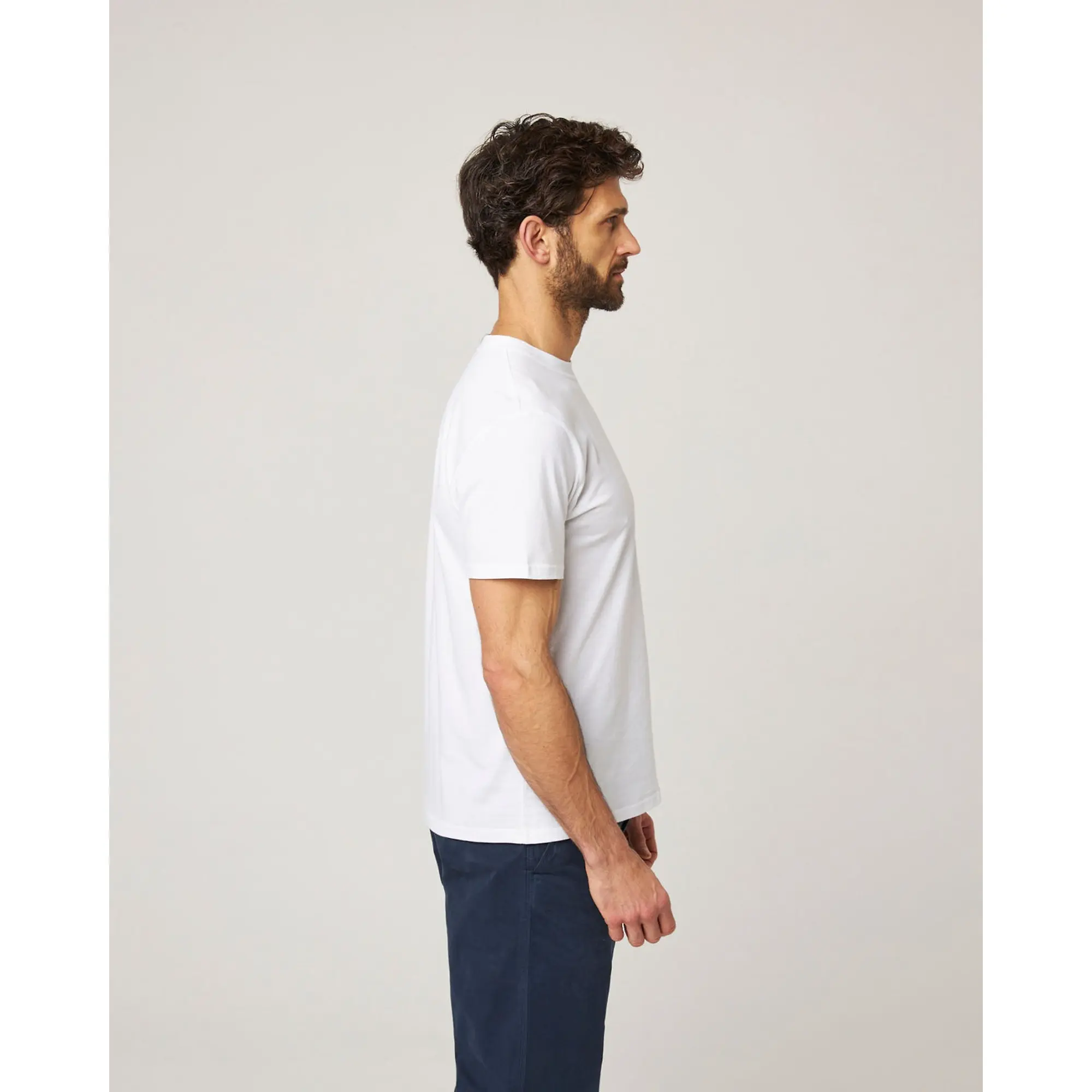 Product image 6 of 8 of Peregrine Men's Made In England GB Graphic T-Shirt - White