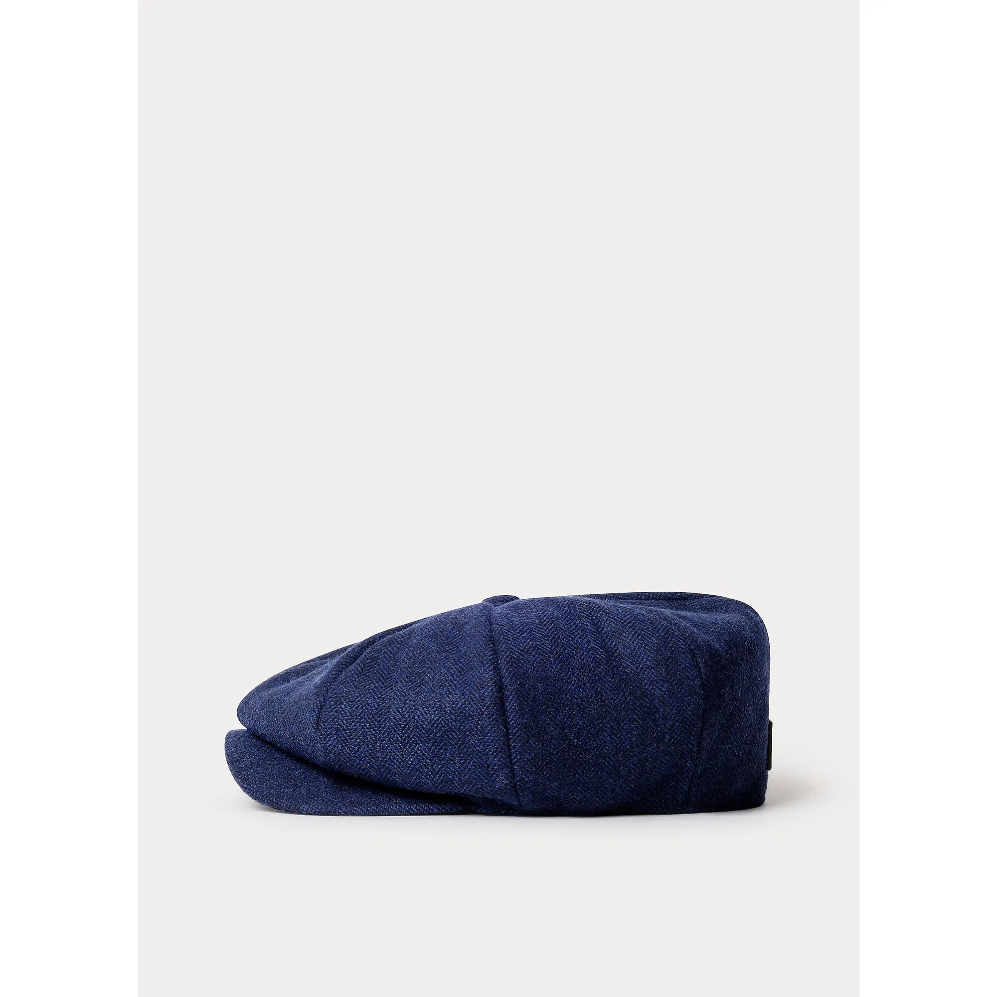 Product image 3 of 4 of Hackett Men's Herringbone Bakerboy Cap - Navy