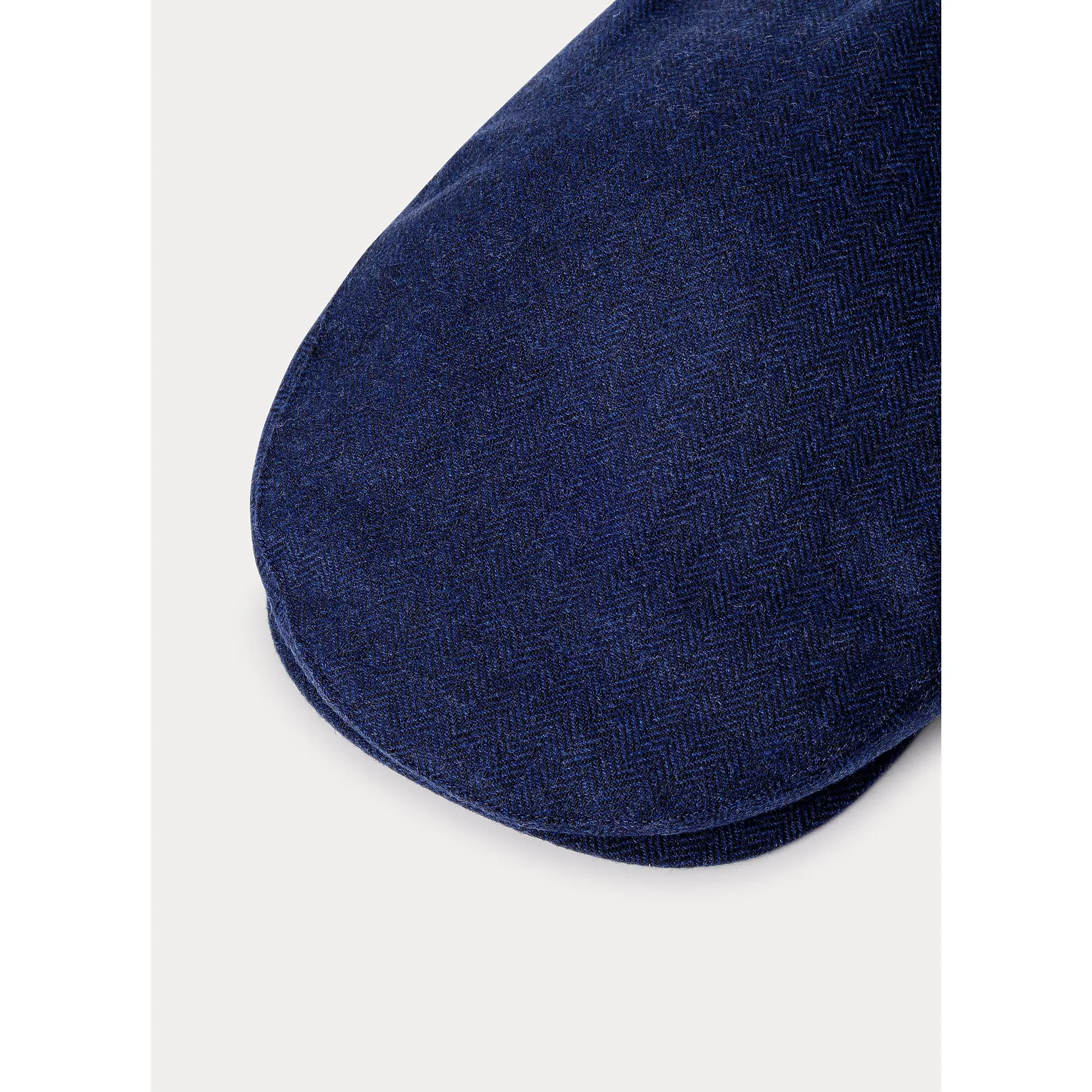 Product image 4 of 4 of Hackett Men's Wool Blend Herringbone Flat Cap - Navy