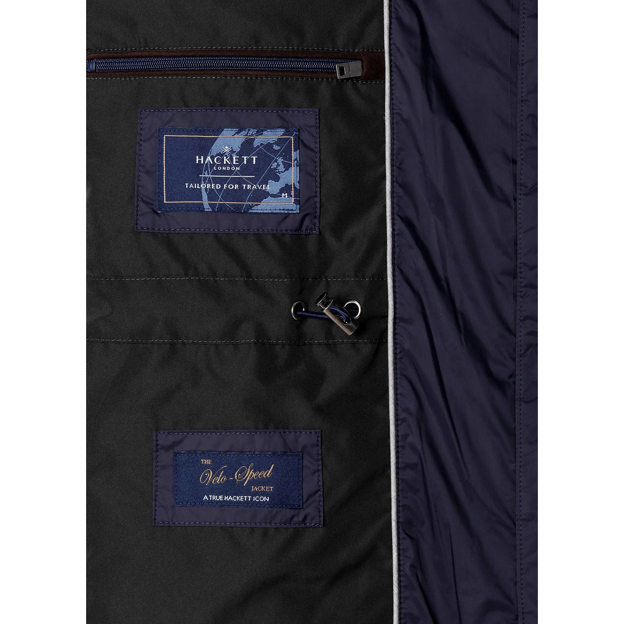 Product image 11 of 11 of Hackett Men's Travel Lightweight Padded Velospeed Jacket - Old Navy