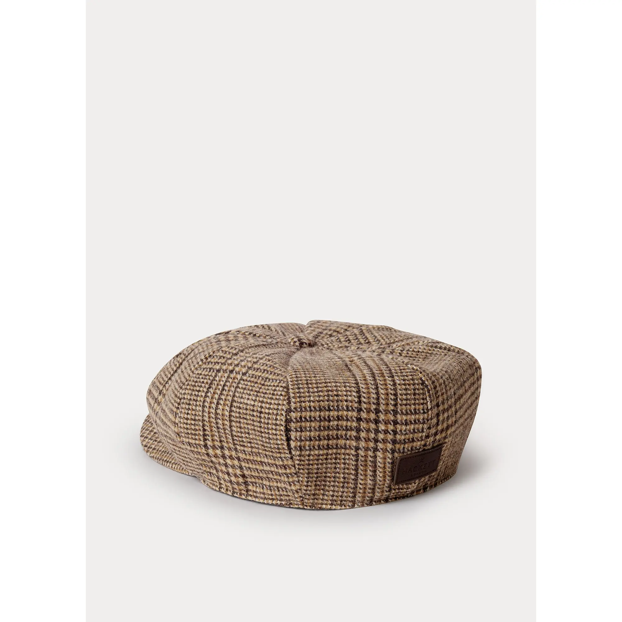 Product image 2 of 4 of Hackett Men's Pow Bakerboy Cap - Bronze Beige