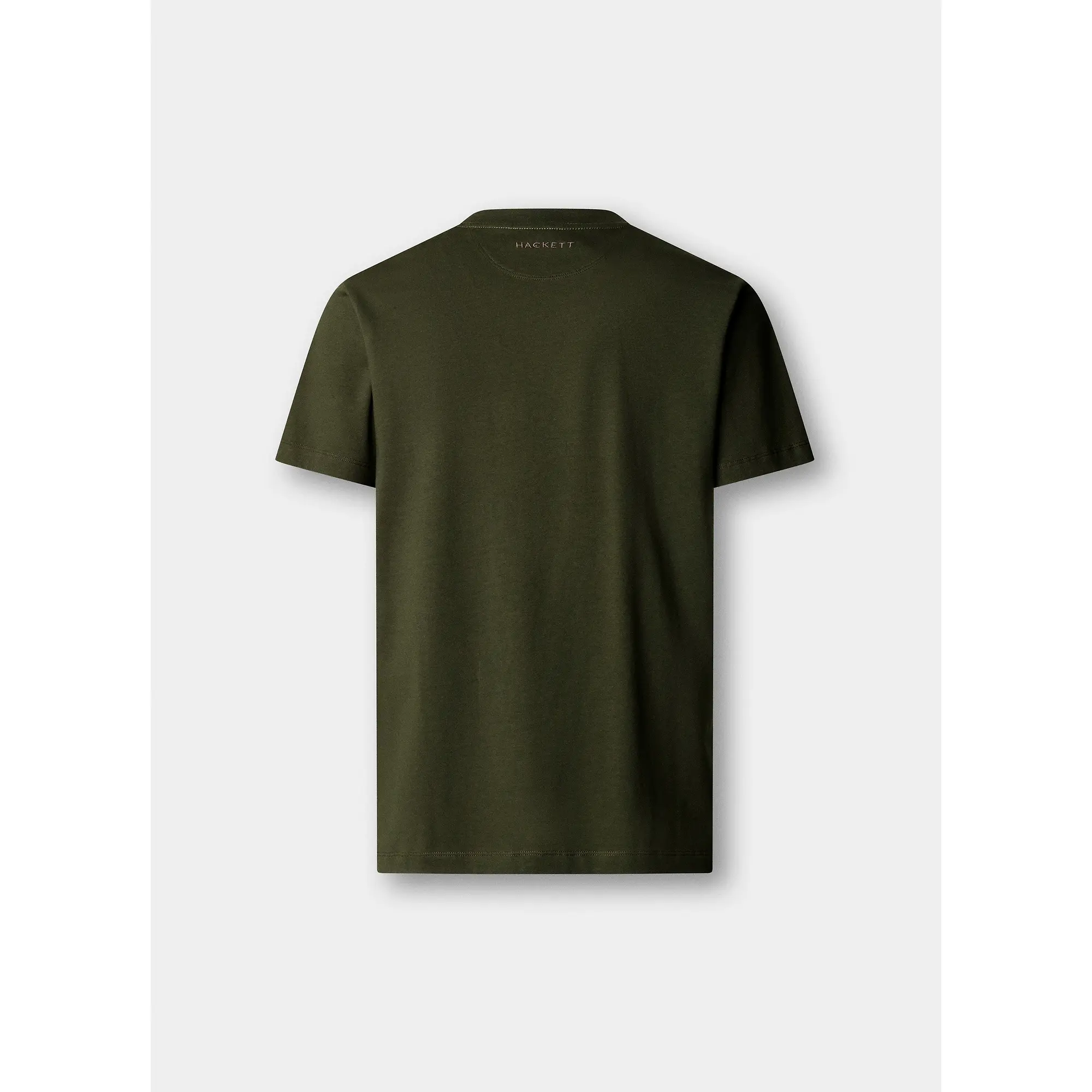 Product image 9 of 9 of Hackett Men's Classic Fit Logo T-Shirt - Hunter Green