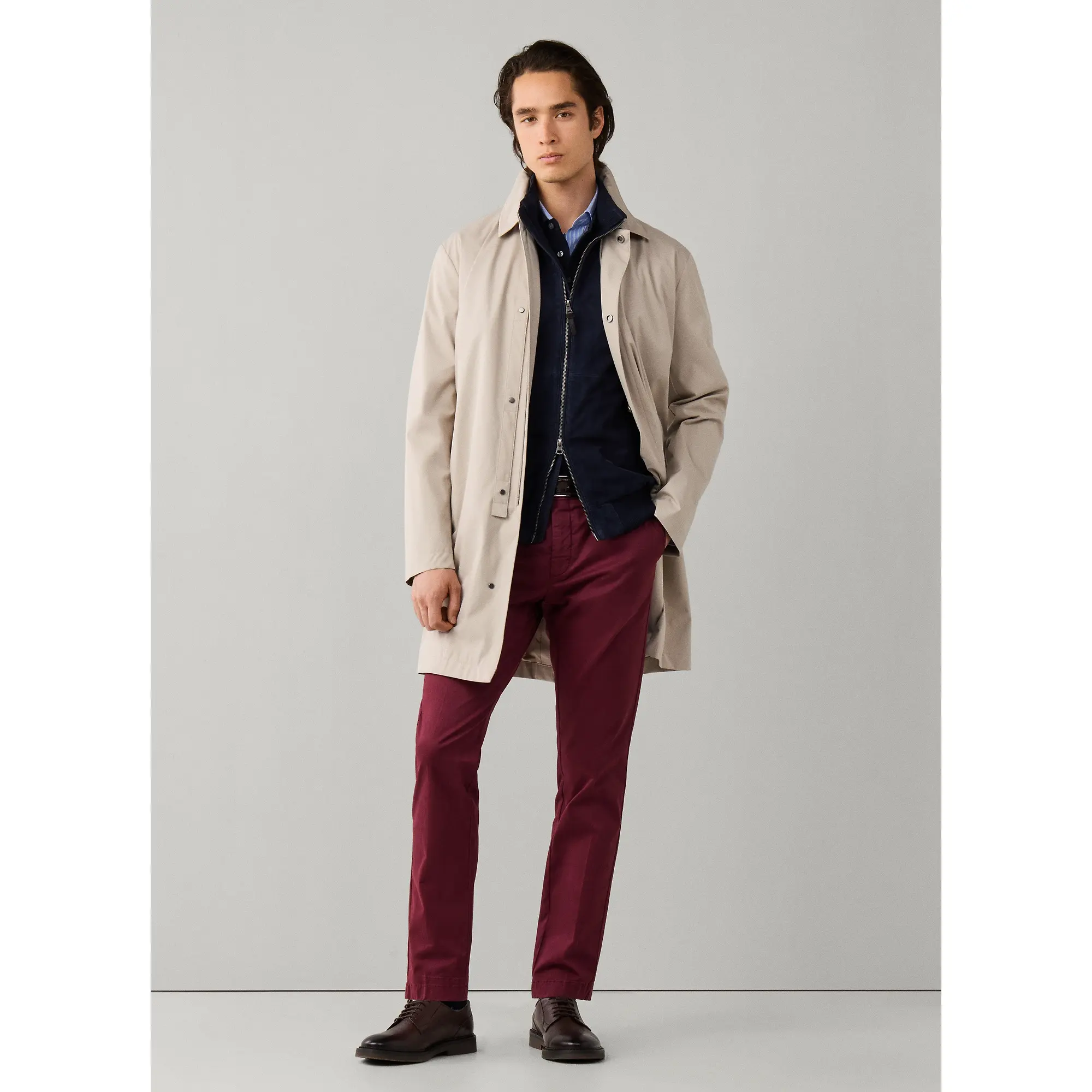 Product image 5 of 11 of Hackett Men's Sloane Mac - Natural Beige