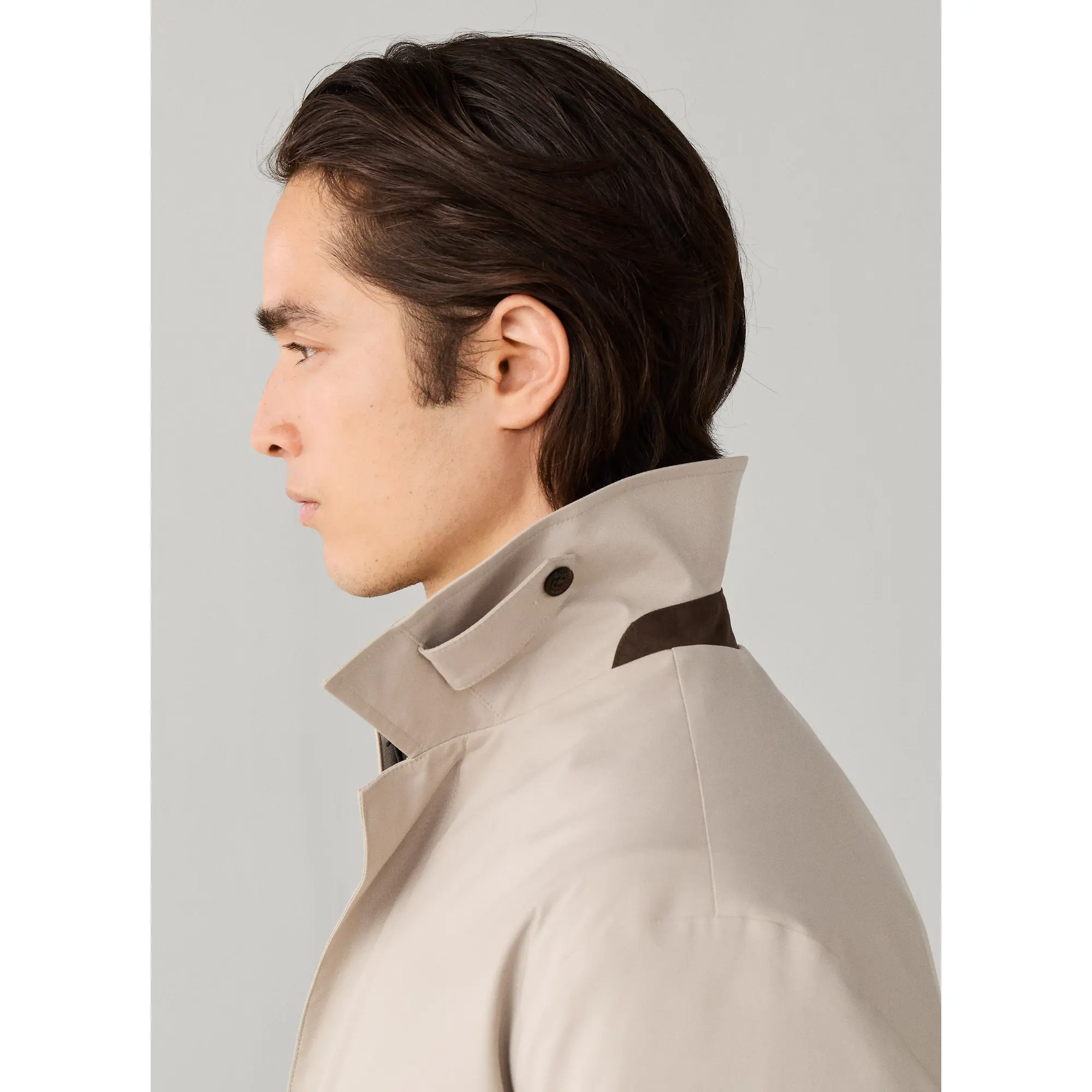 Product image 7 of 11 of Hackett Men's Sloane Mac - Natural Beige
