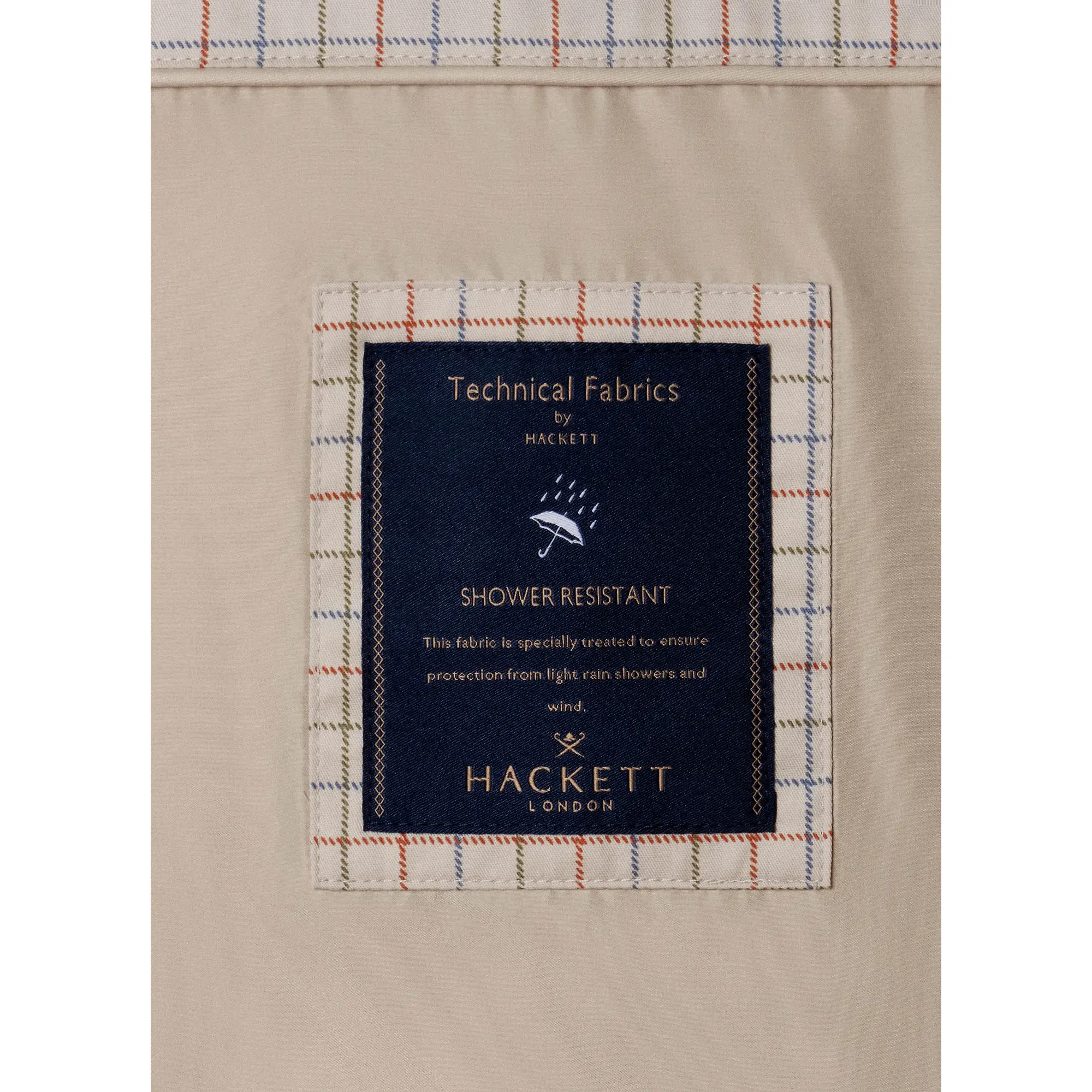Product image 11 of 11 of Hackett Men's Sloane Mac - Natural Beige