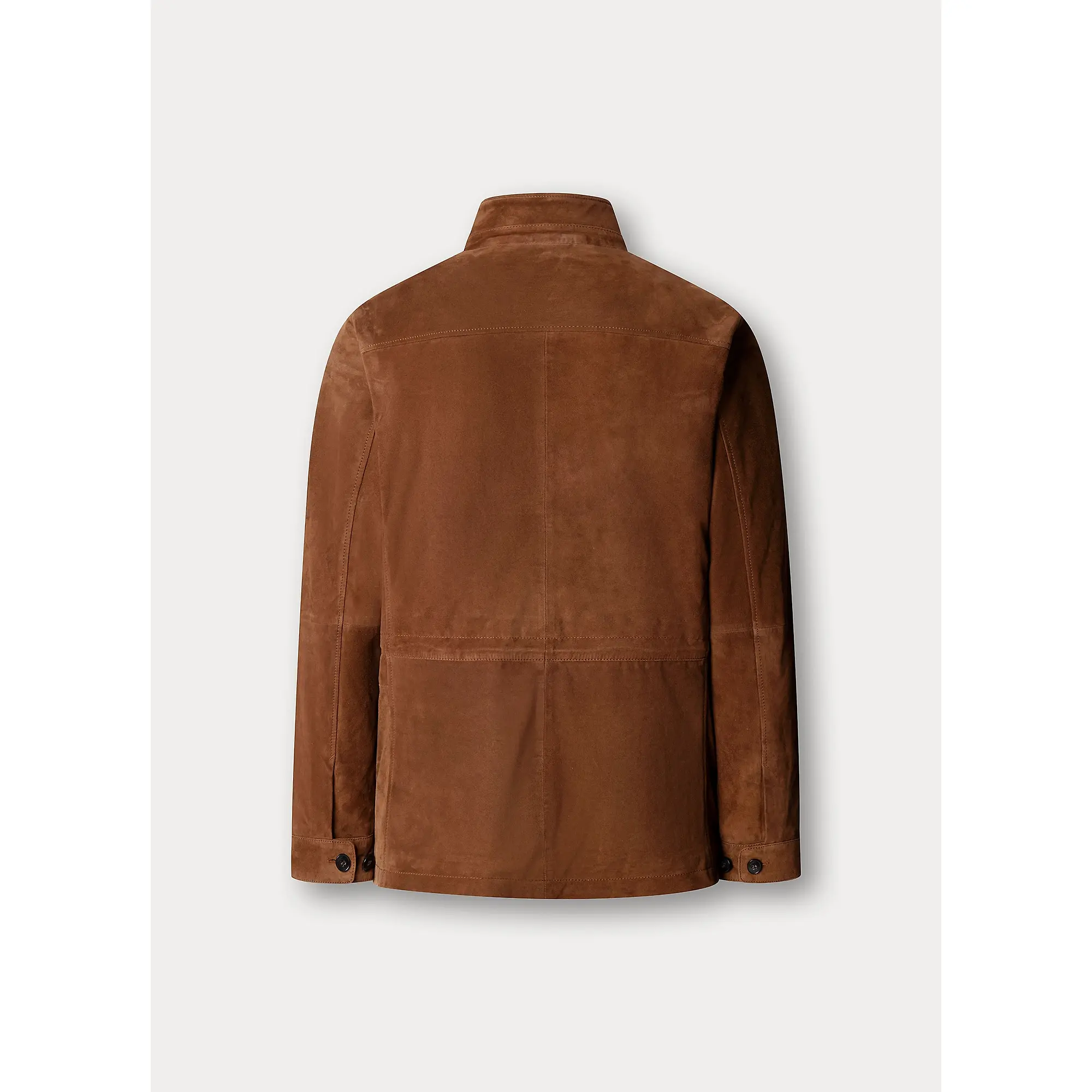 Product image 9 of 11 of Hackett Men's Suede Four Pocket Jacket - Nut Brown
