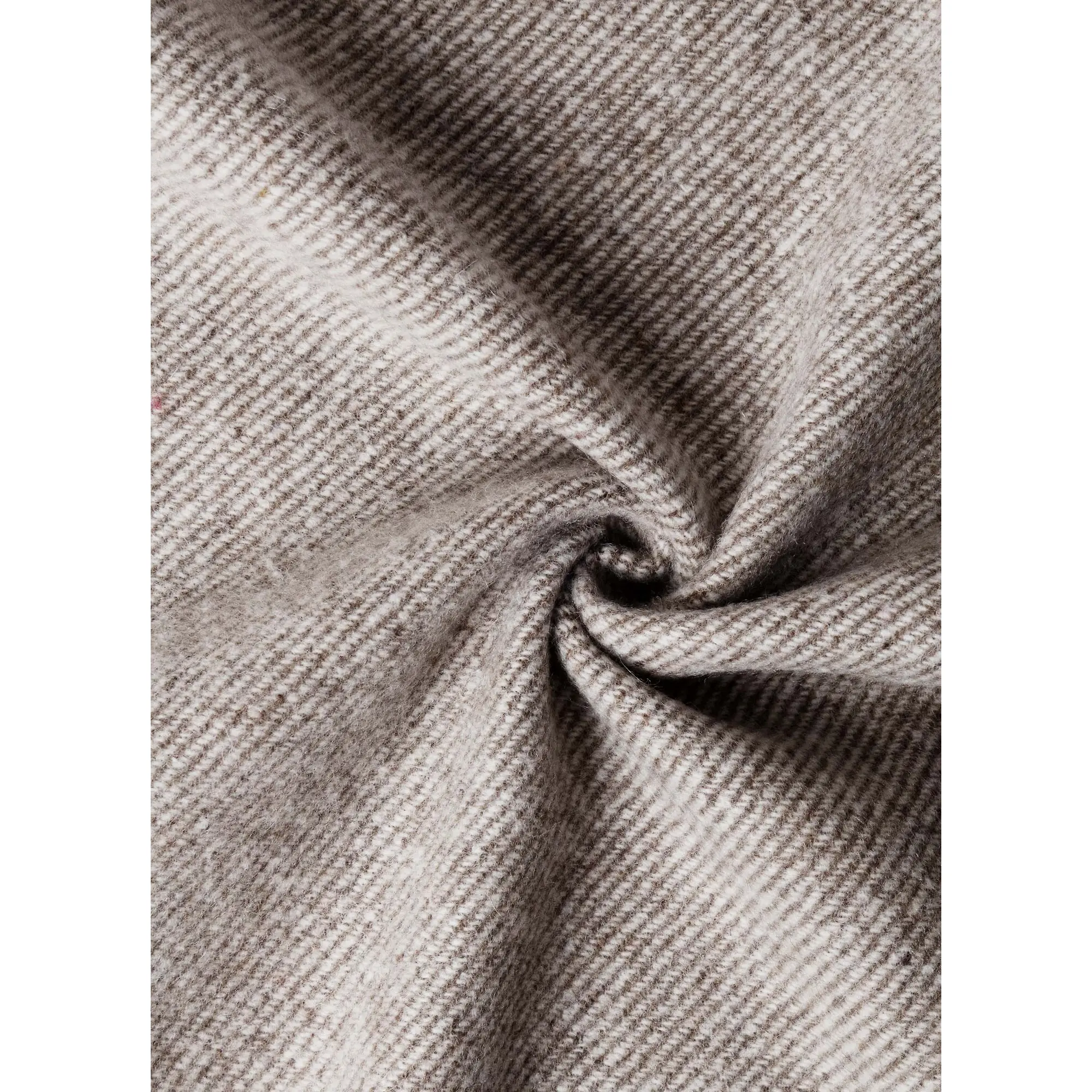 Product image 2 of 3 of Hackett Men's Wool-Cashmere Twill Scarf - Made In Italy - Taupe Beige