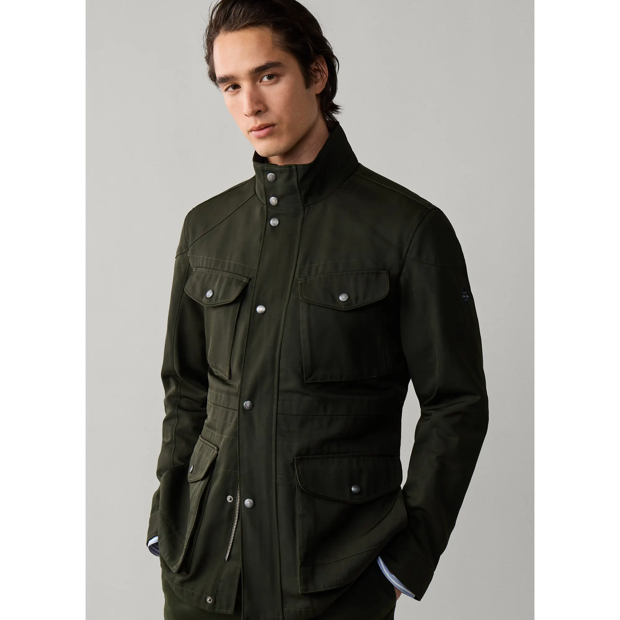 Product image 2 of 12 of Hackett Men's Velospeed Jacket - Hunter Green