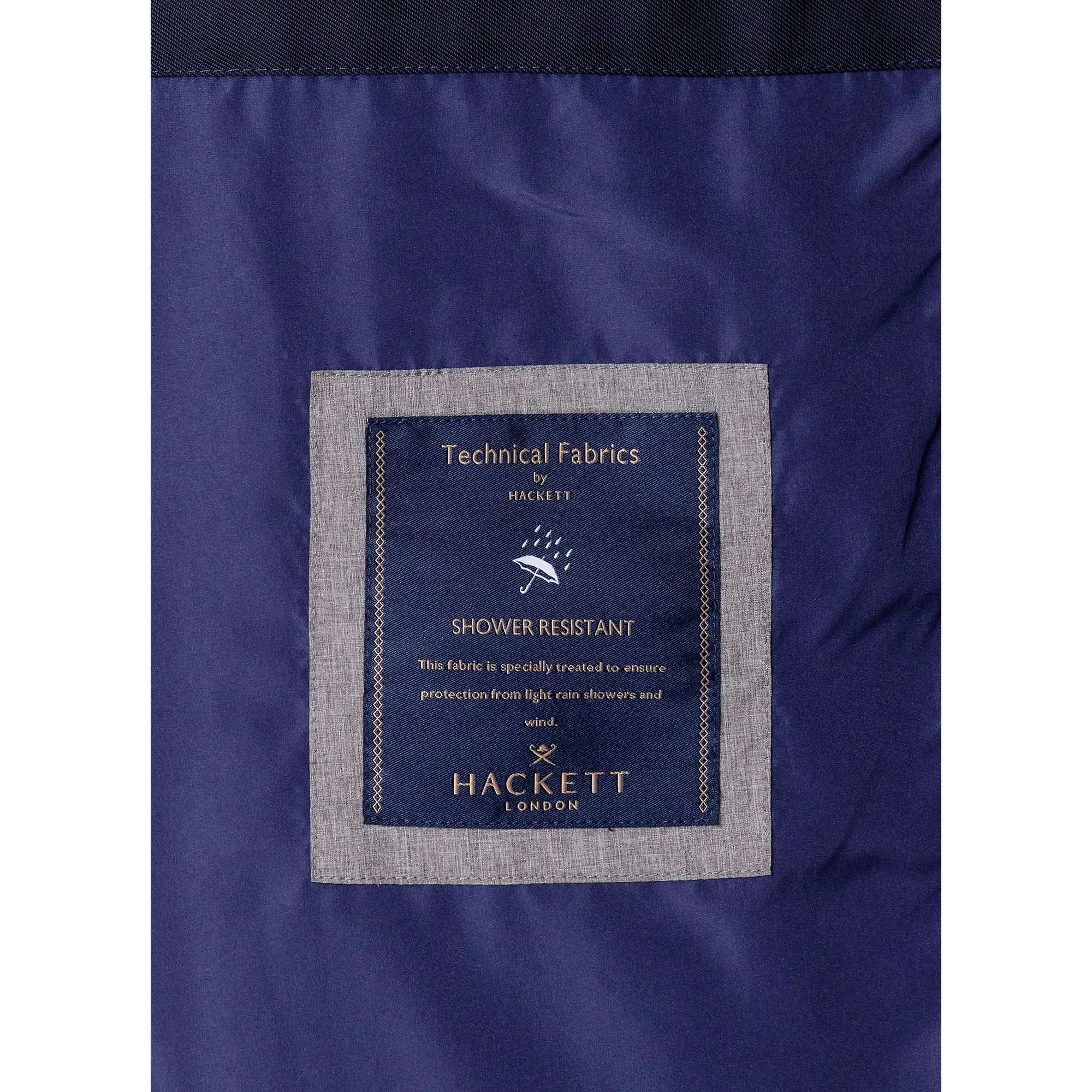 Product image 10 of 10 of Hackett Men's Velospeed Jacket - Midnight Blue