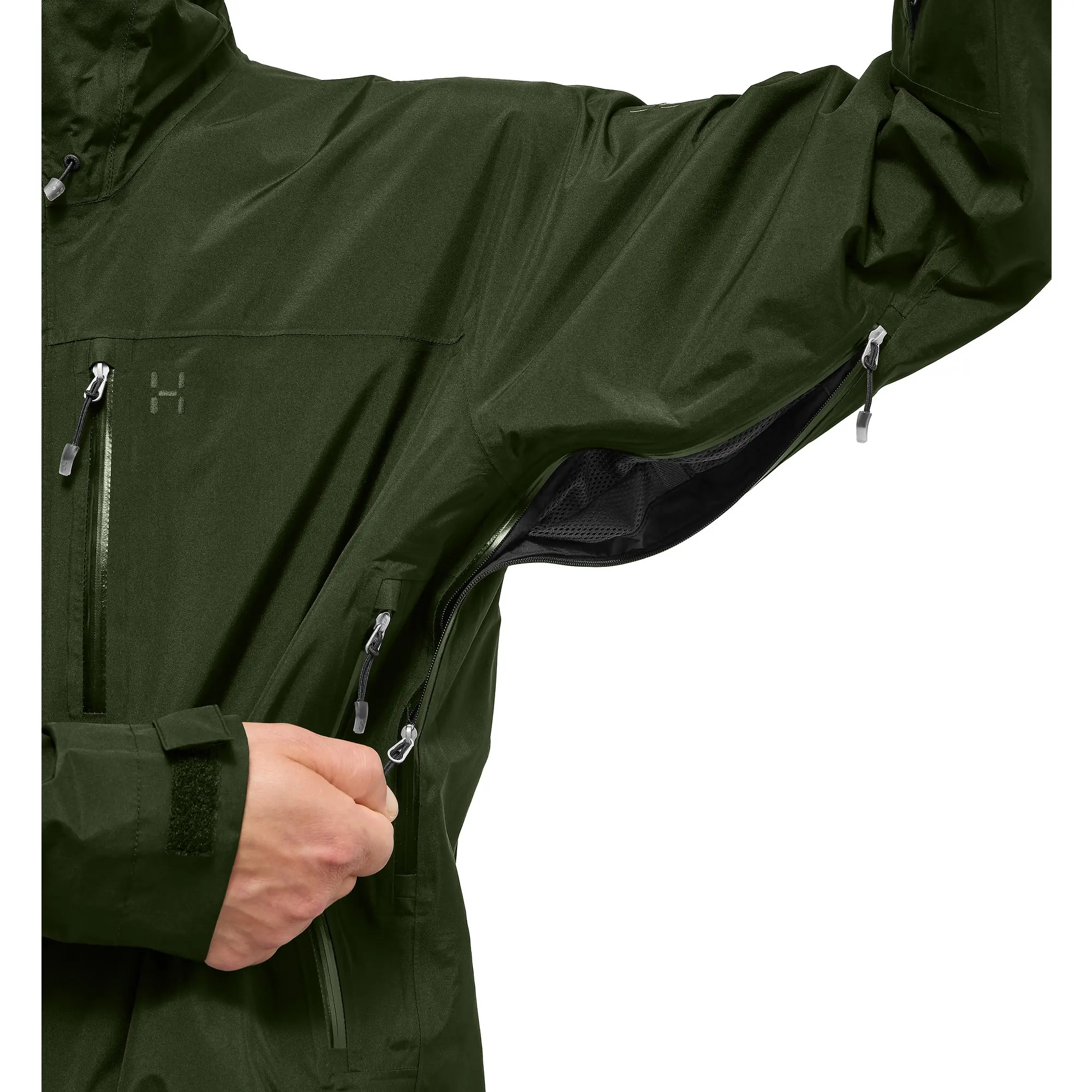 Product image 5 of 12 of Haglöfs Men's Astral GTX II Jacket - Seaweed Green