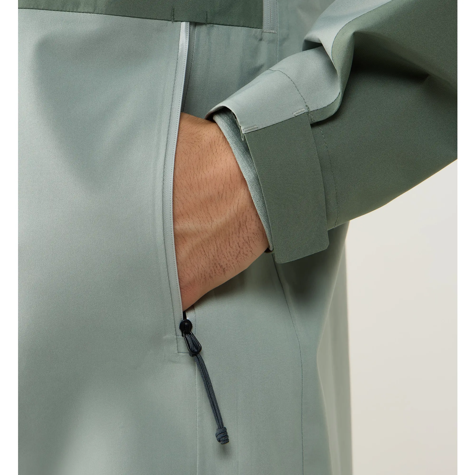 Product image 5 of 10 of Haglöfs Men's Front Proof II Waterproof Jacket - Chlorophyll Green/Dew Green