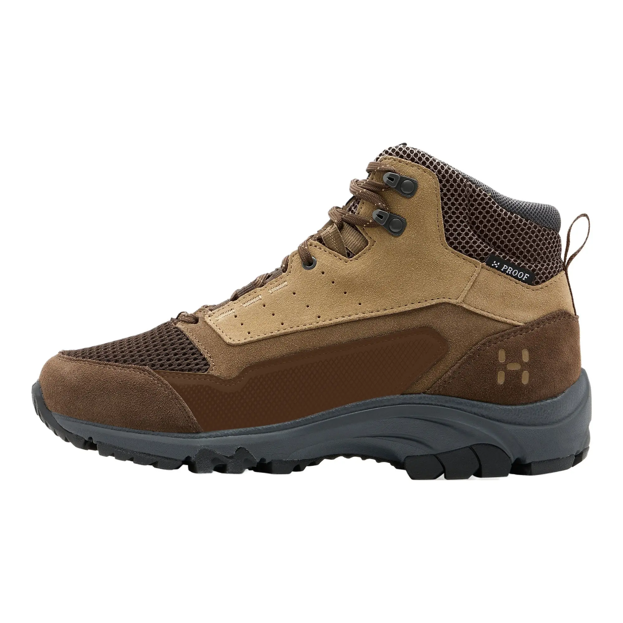 Product image 1 of 6 of Haglöfs Men's Rosson Proof Mid Waterproof Shoes - Woodland Brown/Oak Brown