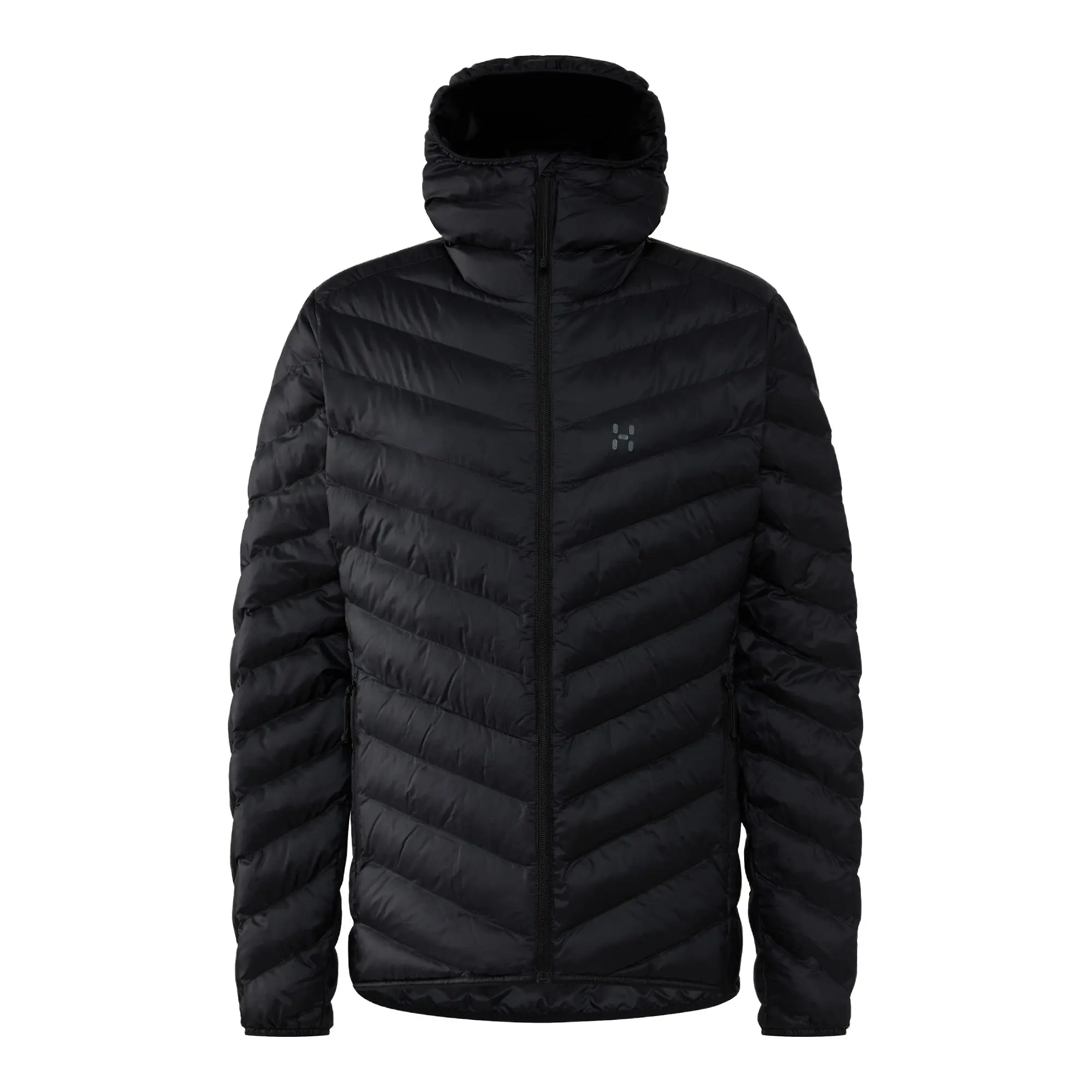 Product image 1 of 11 of Haglöfs Men's Särna Mimic II Hooded Jacket - True Black