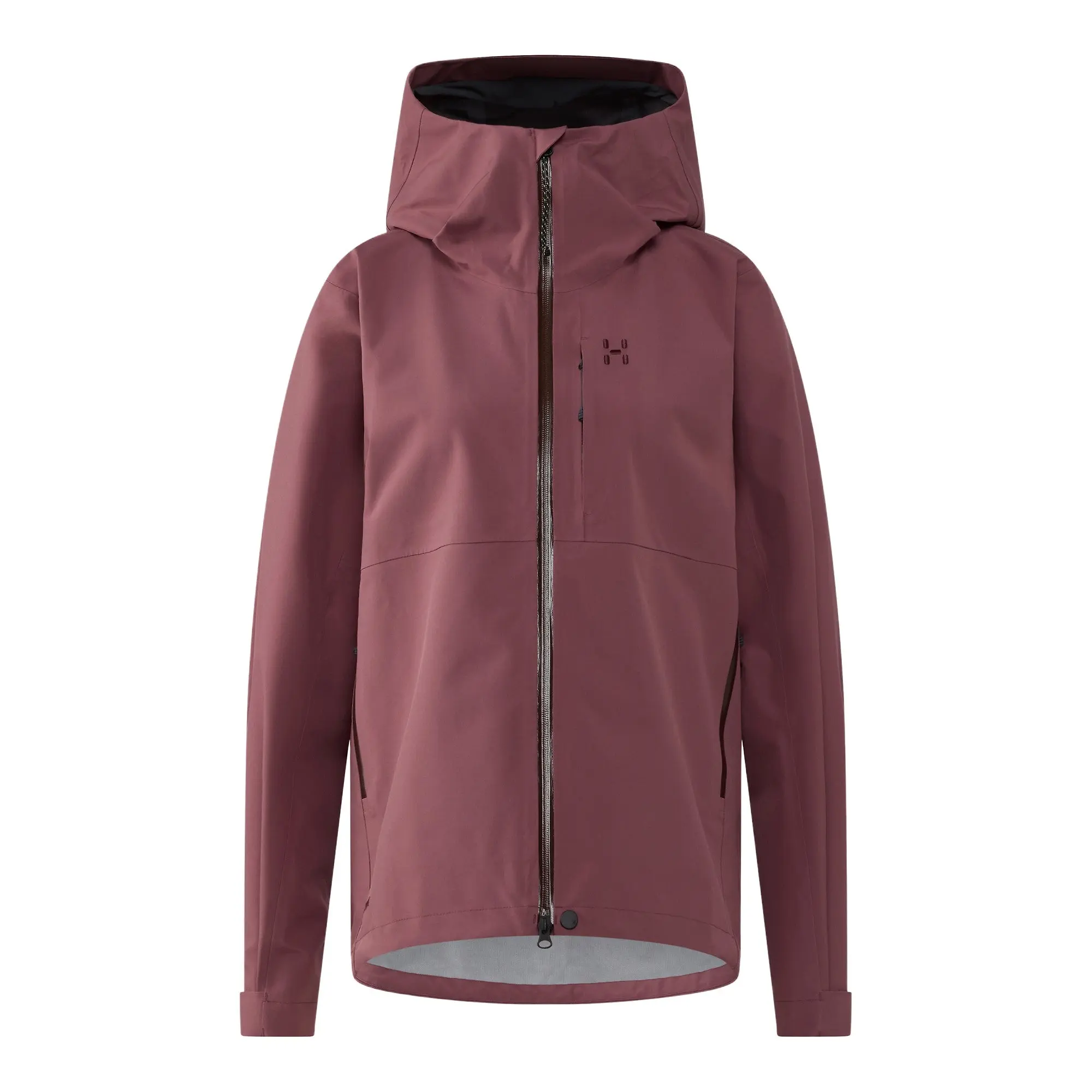 Product image 1 of 13 of Haglöfs Women's Front Proof II Waterproof Jacket - Misty Mauve