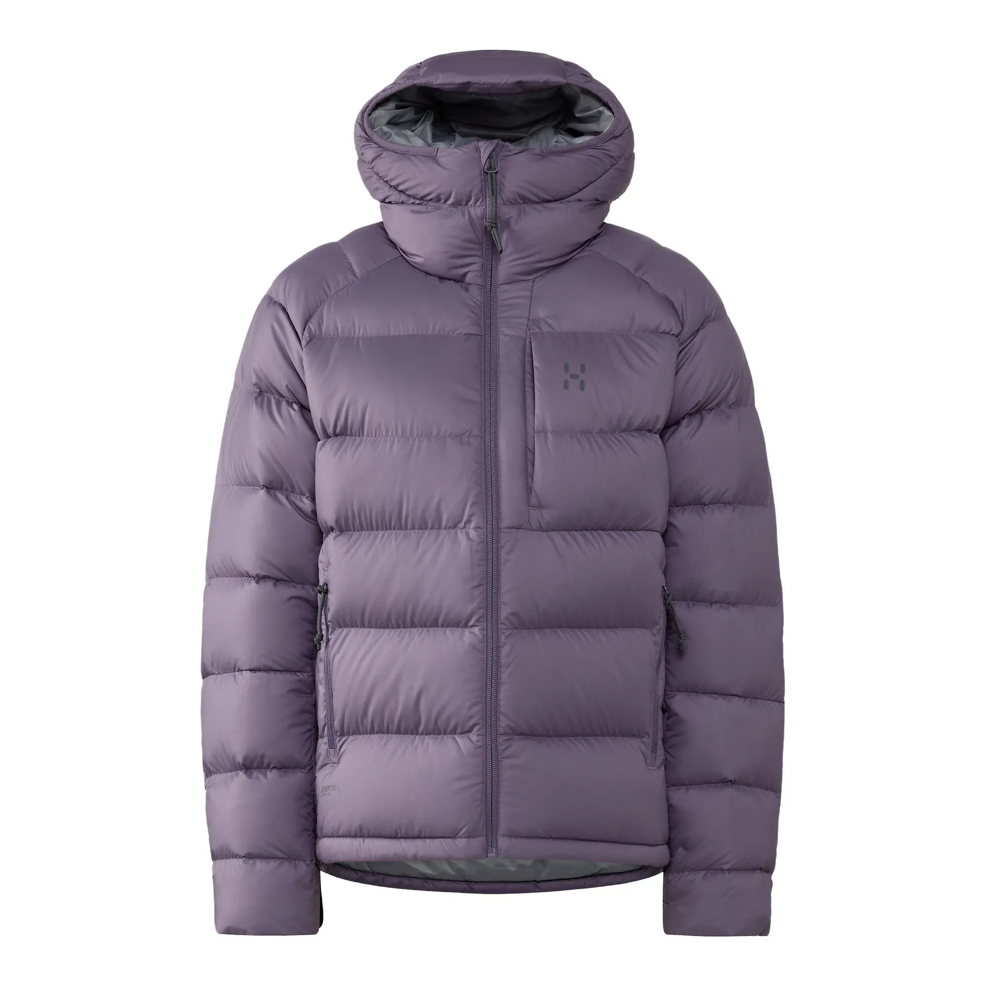 Product image 1 of 12 of Haglöfs Women's Rosson Down Hooded Jacket - Purple Fog