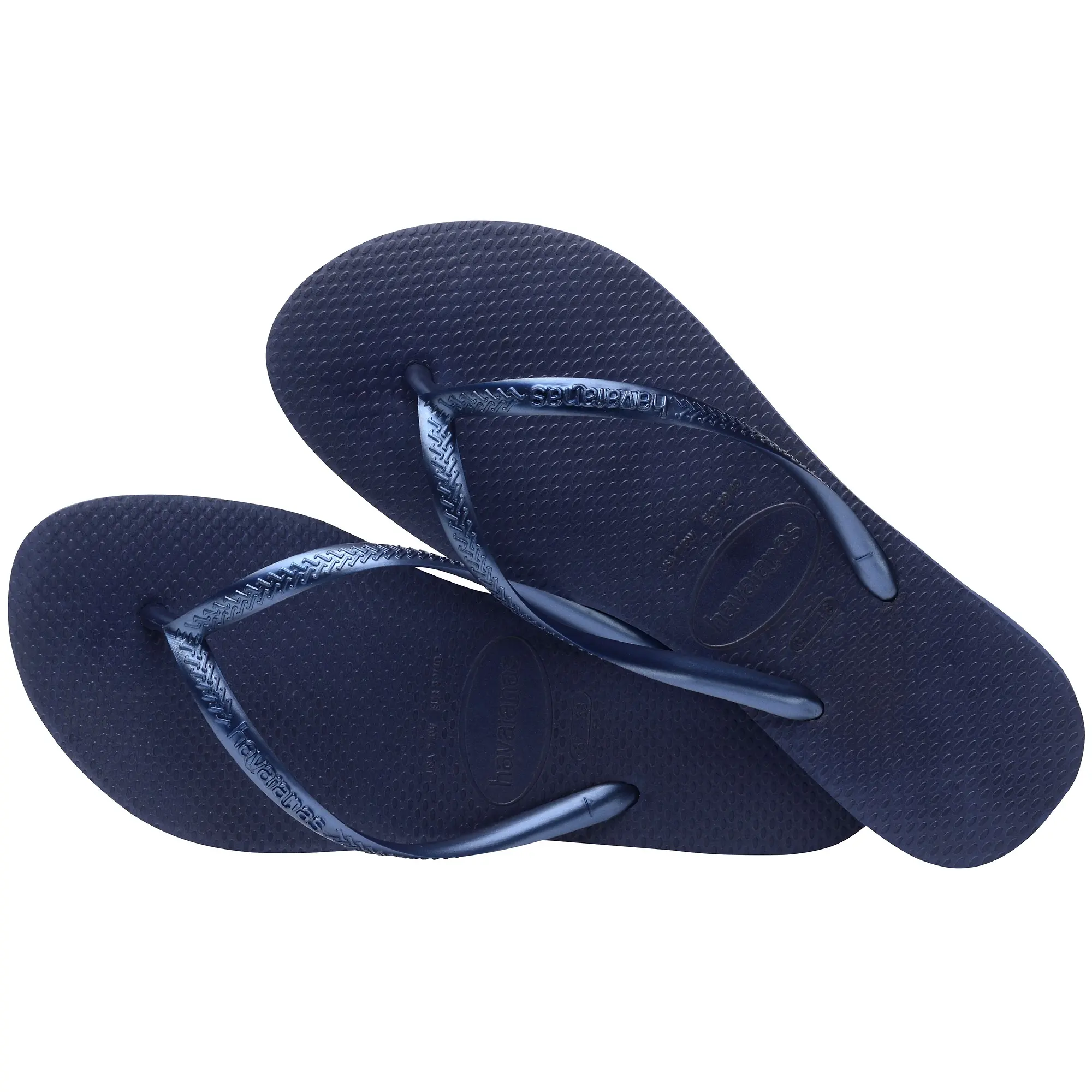 Product image 5 of 5 of Havaianas Women's Slim Flip Flops - Navy Blue