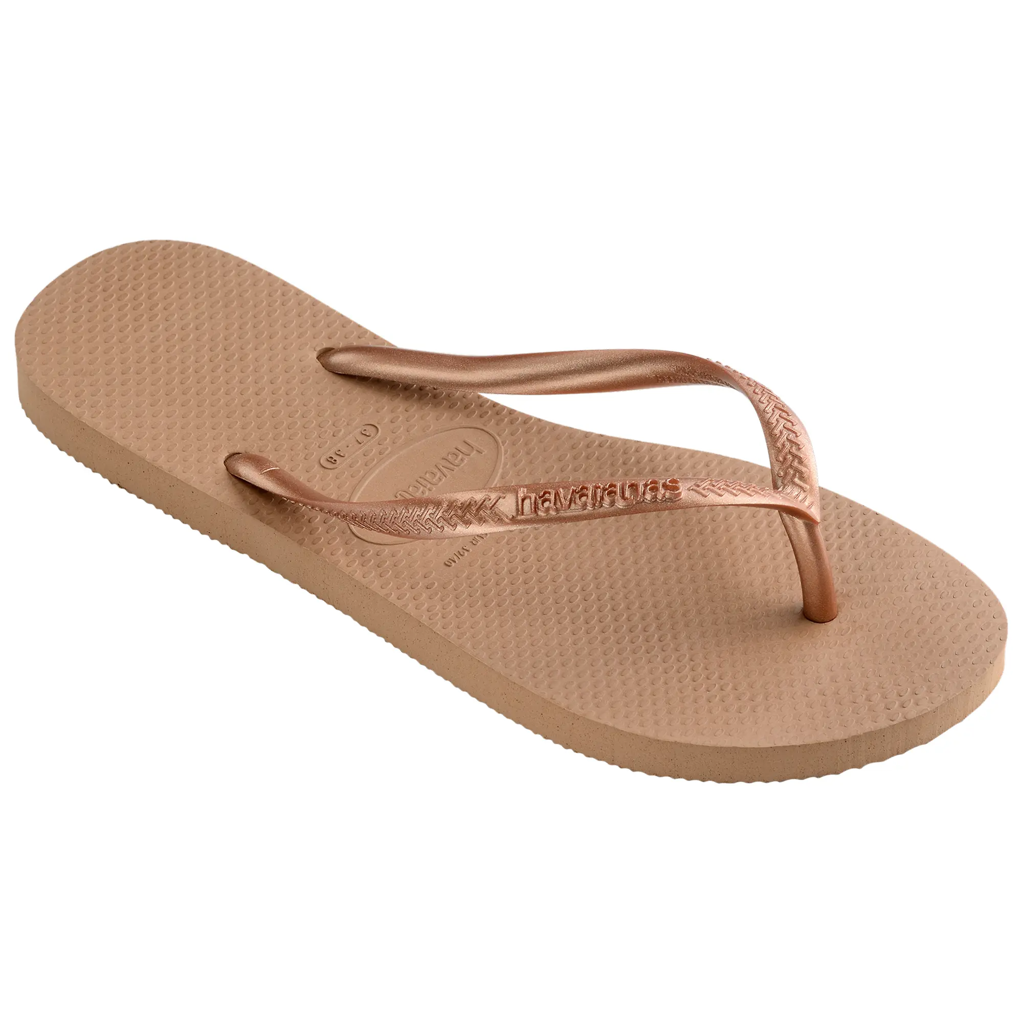 Product image 2 of 4 of Havaianas Women's Slim Flip Flops - Rose Gold