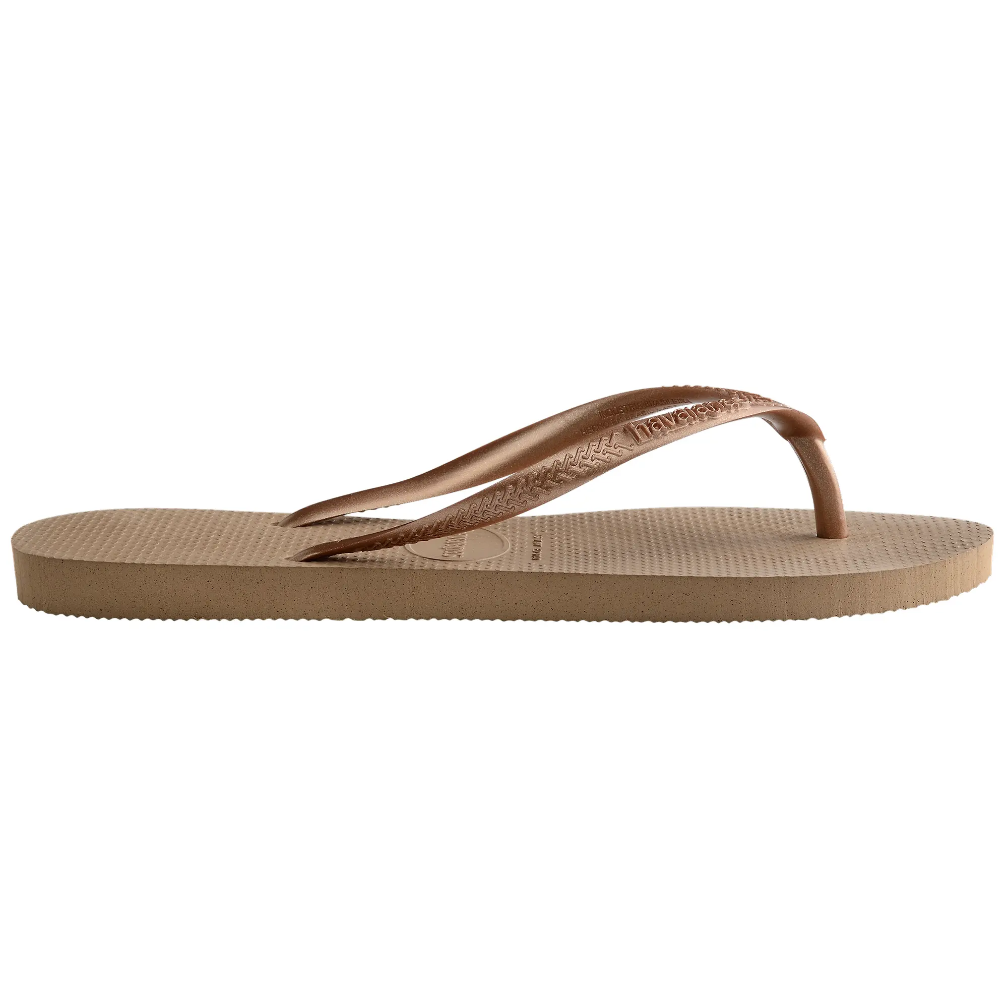 Product image 3 of 4 of Havaianas Women's Slim Flip Flops - Rose Gold