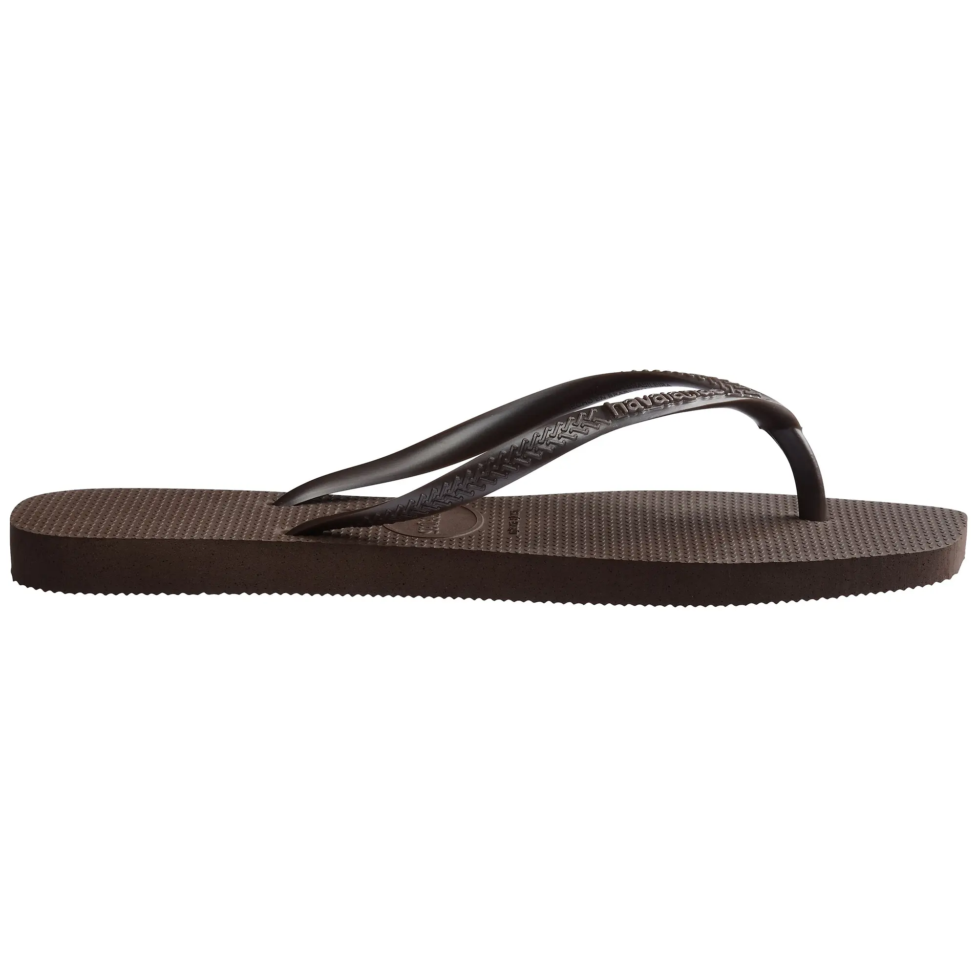 Product image 2 of 6 of Havaianas Women's Slim Square Flip Flops - Dark Brown