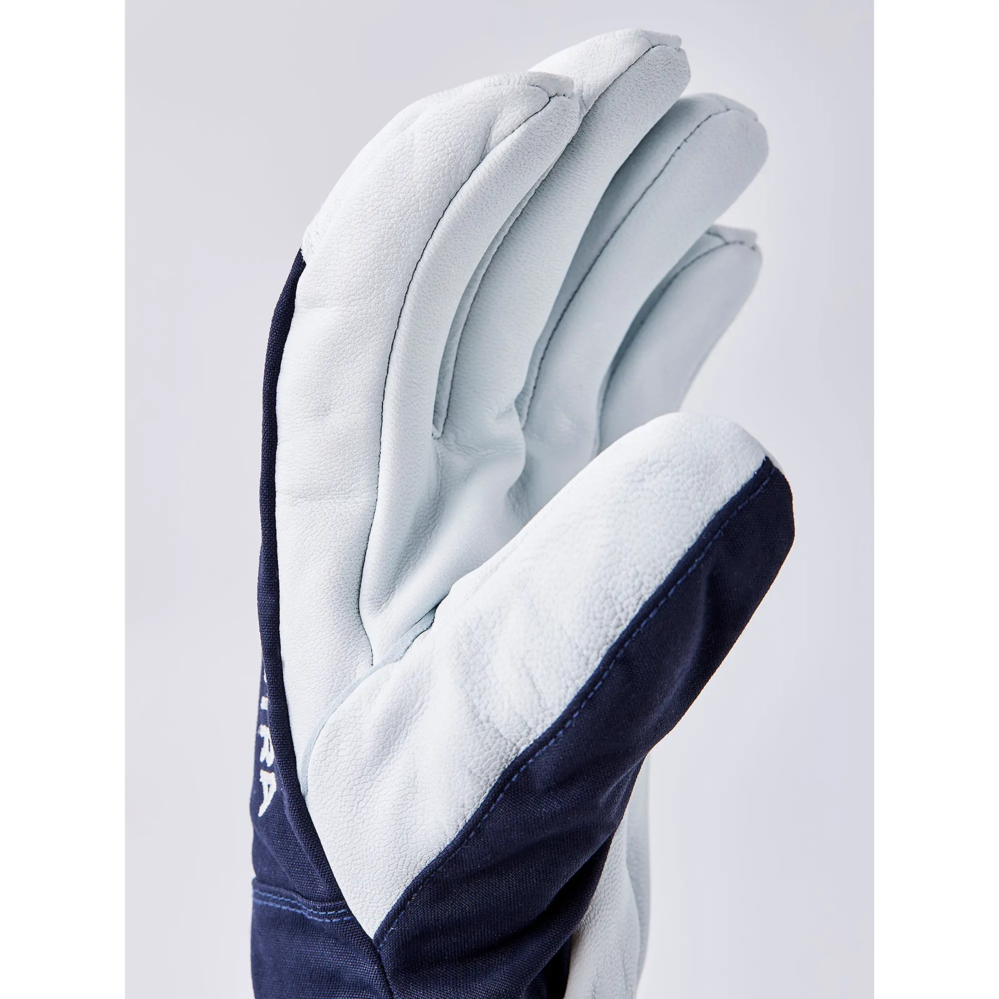 Product image 2 of 7 of Hestra Army Leather Heli Ski 5 Finger Gloves - Navy