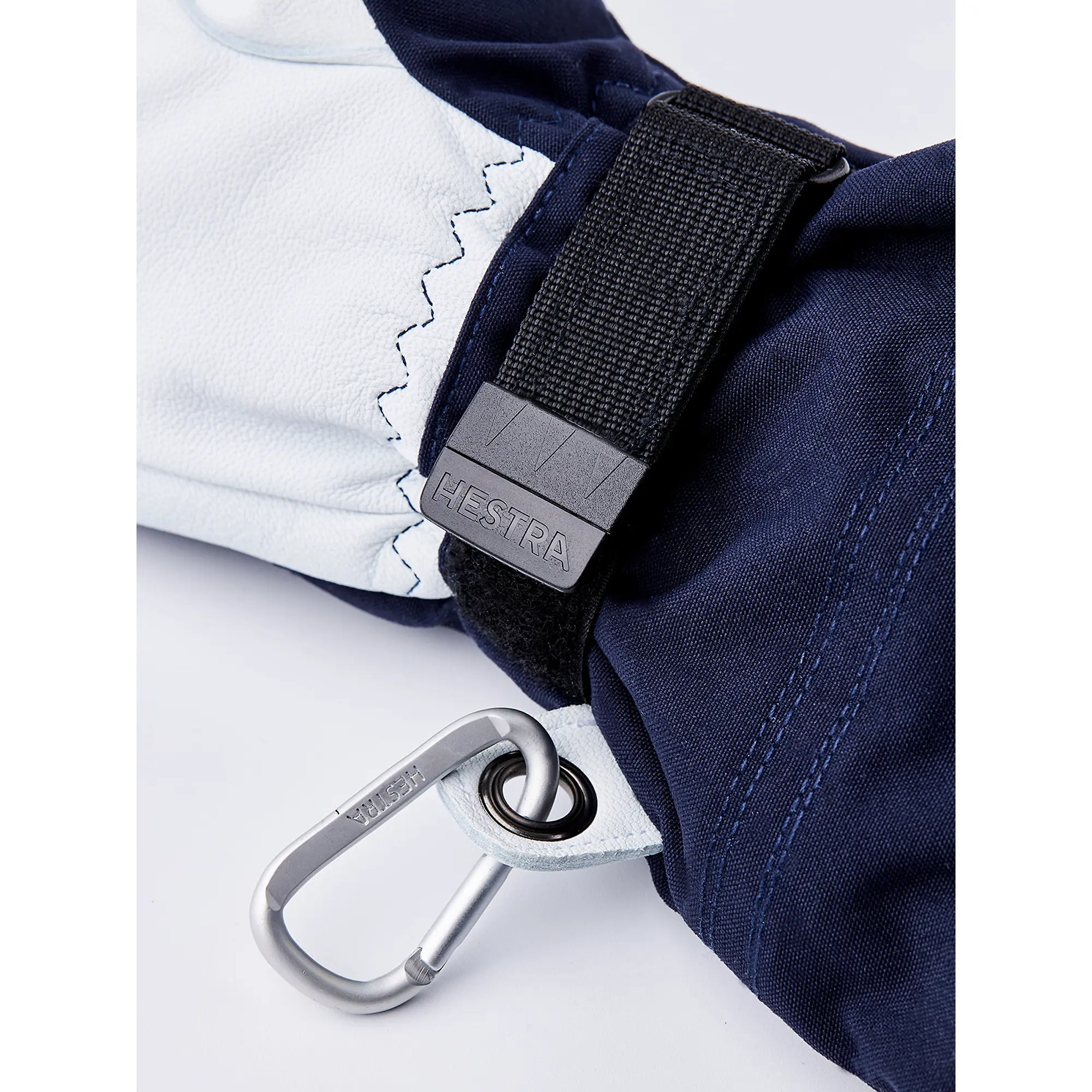 Product image 6 of 7 of Hestra Army Leather Heli Ski 5 Finger Gloves - Navy