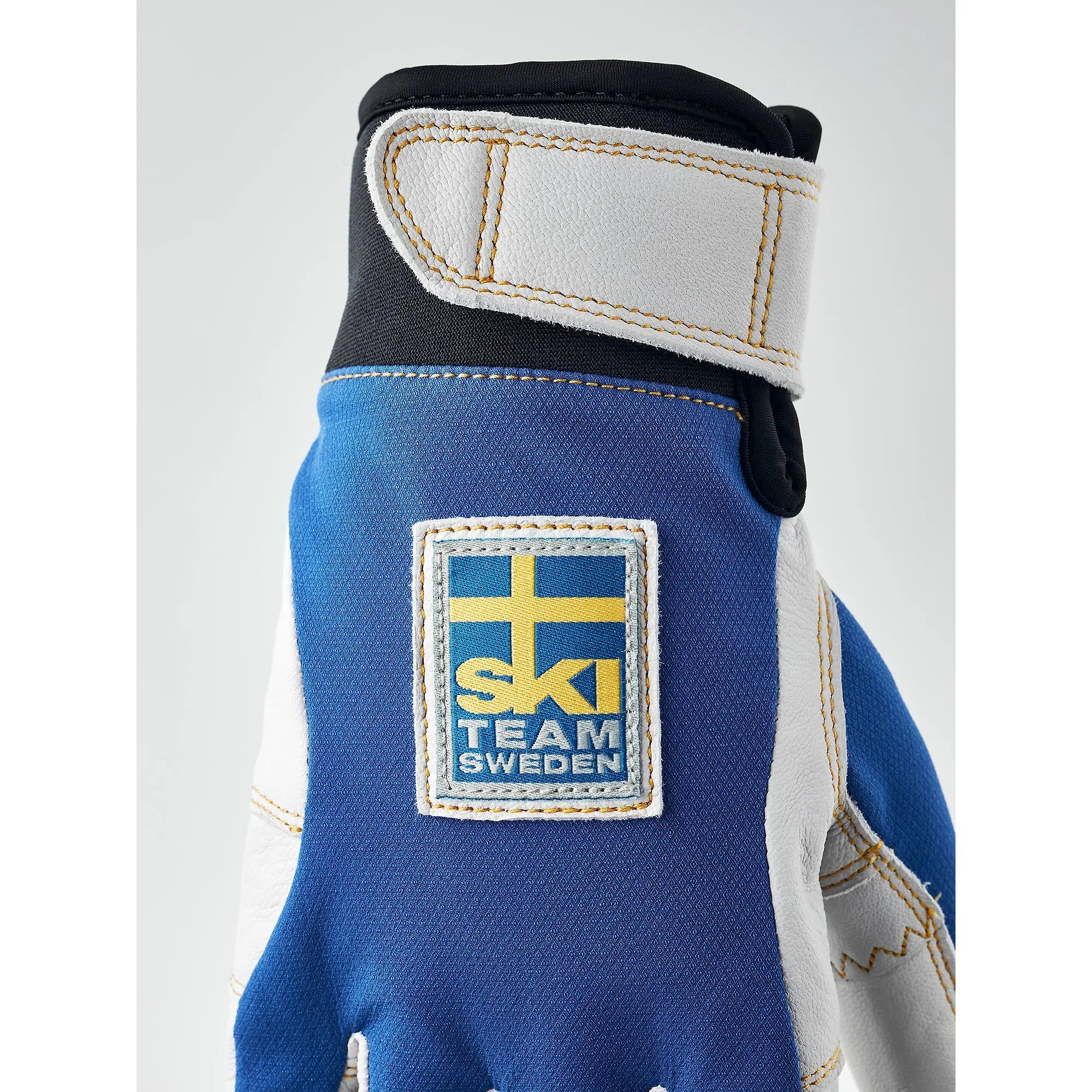 Product image 4 of 5 of Hestra Ergo Grip Active 5 Finger Gloves - Royal Blue/Yellow