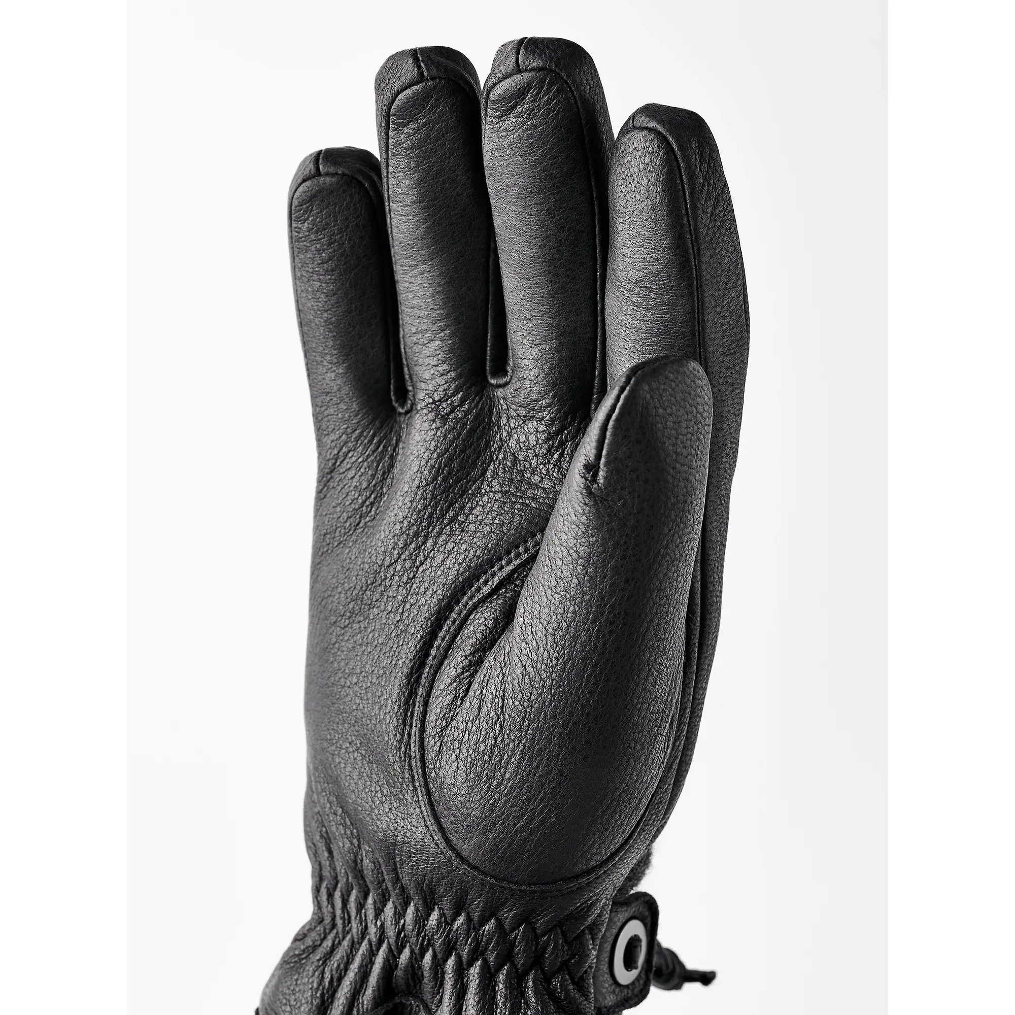 Product image 2 of 5 of Hestra Men's Daniel Leather Gloves - Charcoal/Black