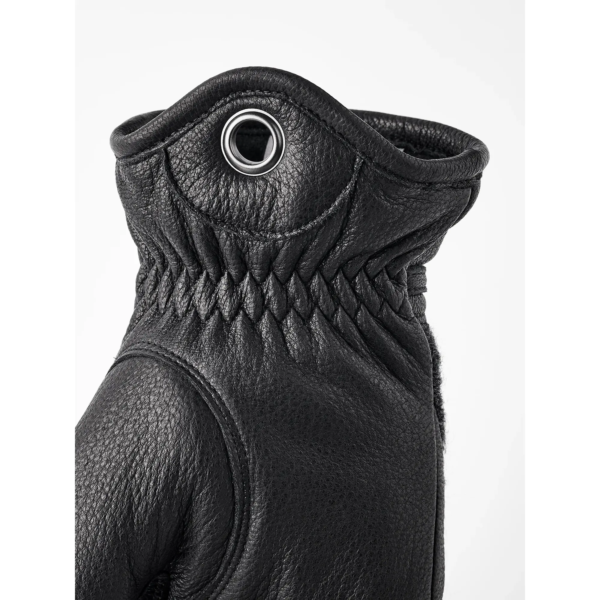 Product image 5 of 5 of Hestra Men's Daniel Leather Gloves - Charcoal/Black