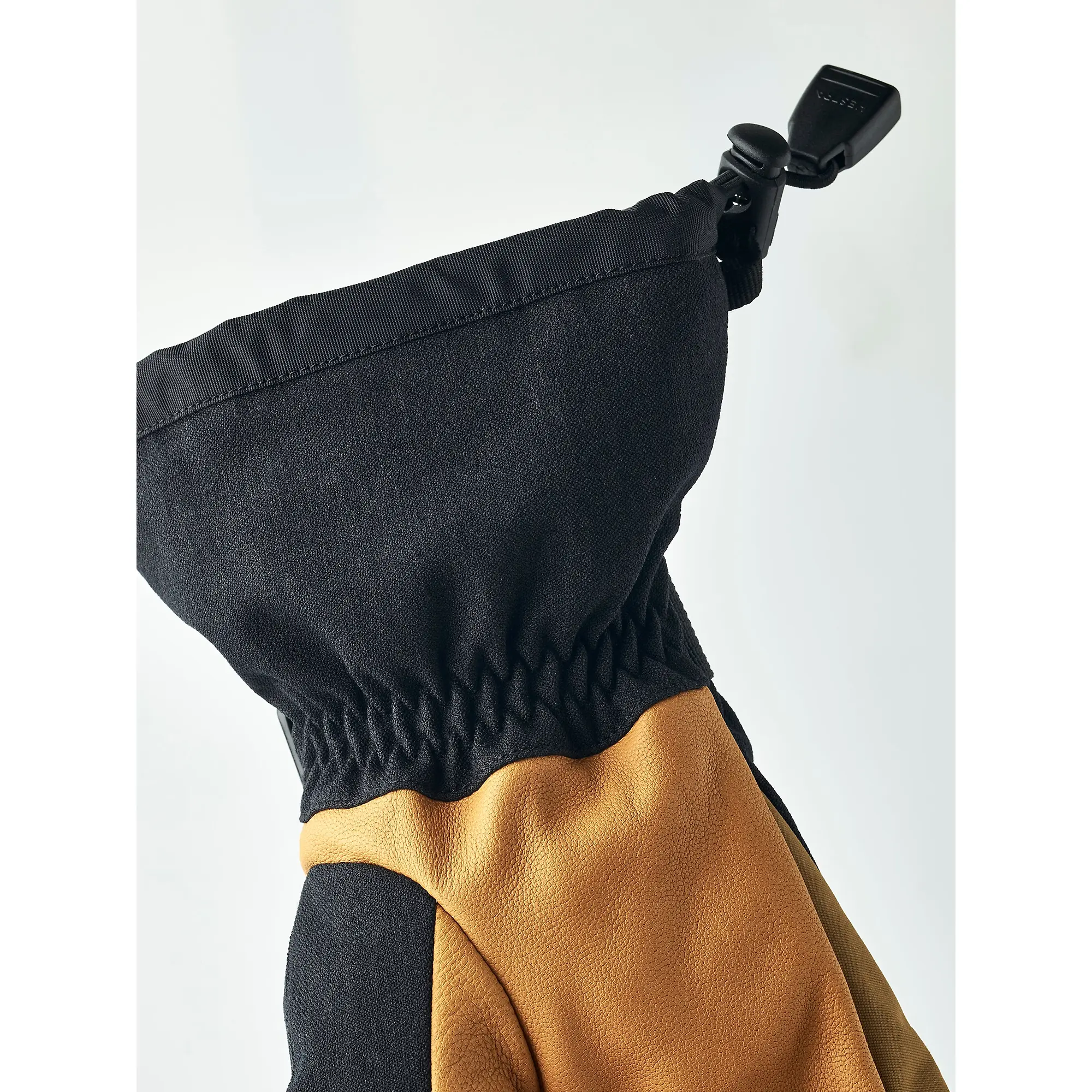 Product image 5 of 5 of Hestra Powder Gauntlet 5 Finger Gloves - Black/Natural Brown
