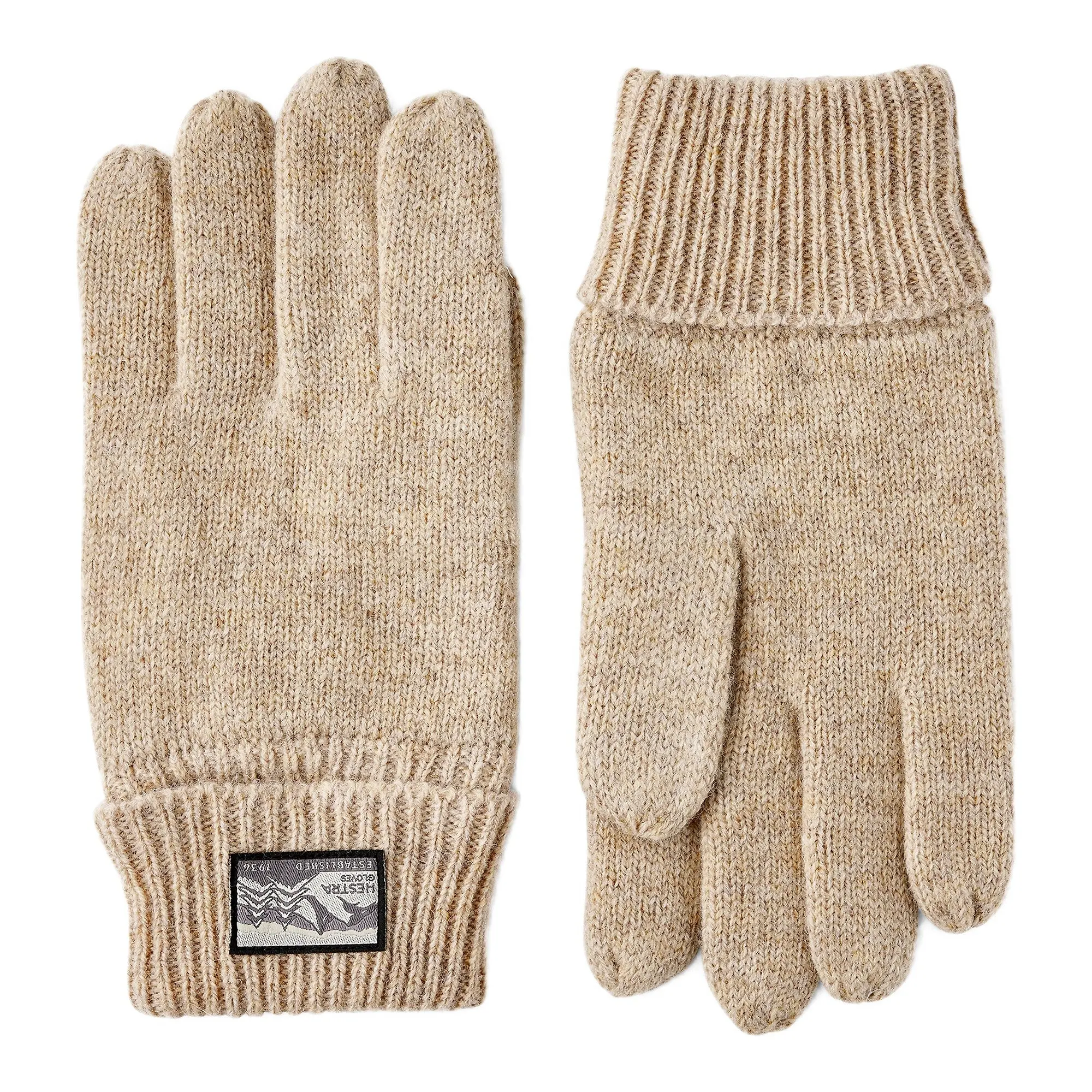 Product image 1 of 3 of Hestra Raggwool Washable Gloves - Beige