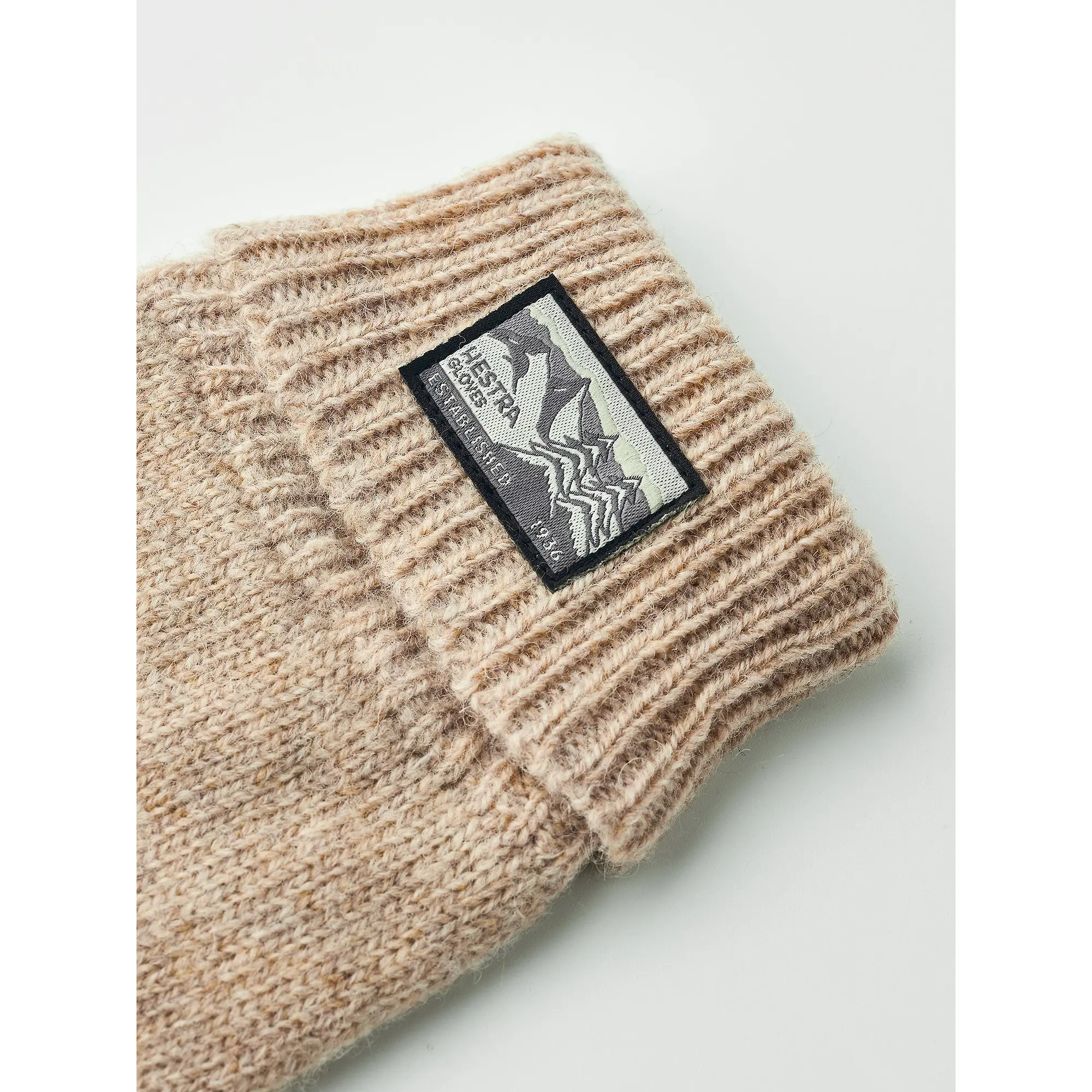 Product image 3 of 3 of Hestra Raggwool Washable Gloves - Beige