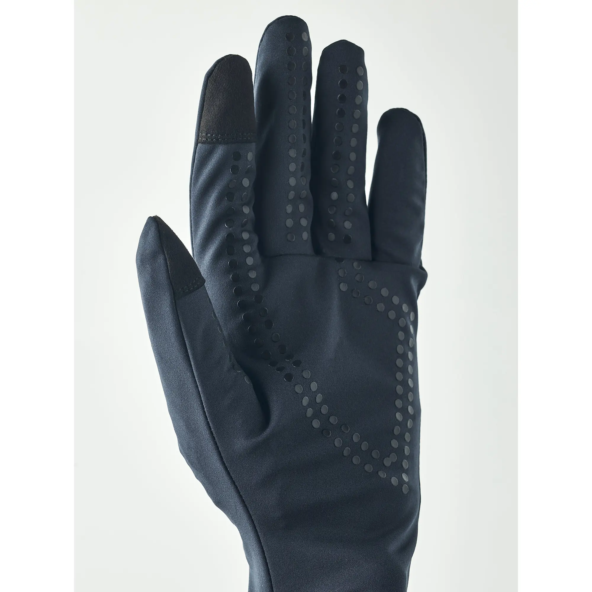 Product image 2 of 4 of Hestra Windbreaker Light 5 Finger Glove Liners - Black