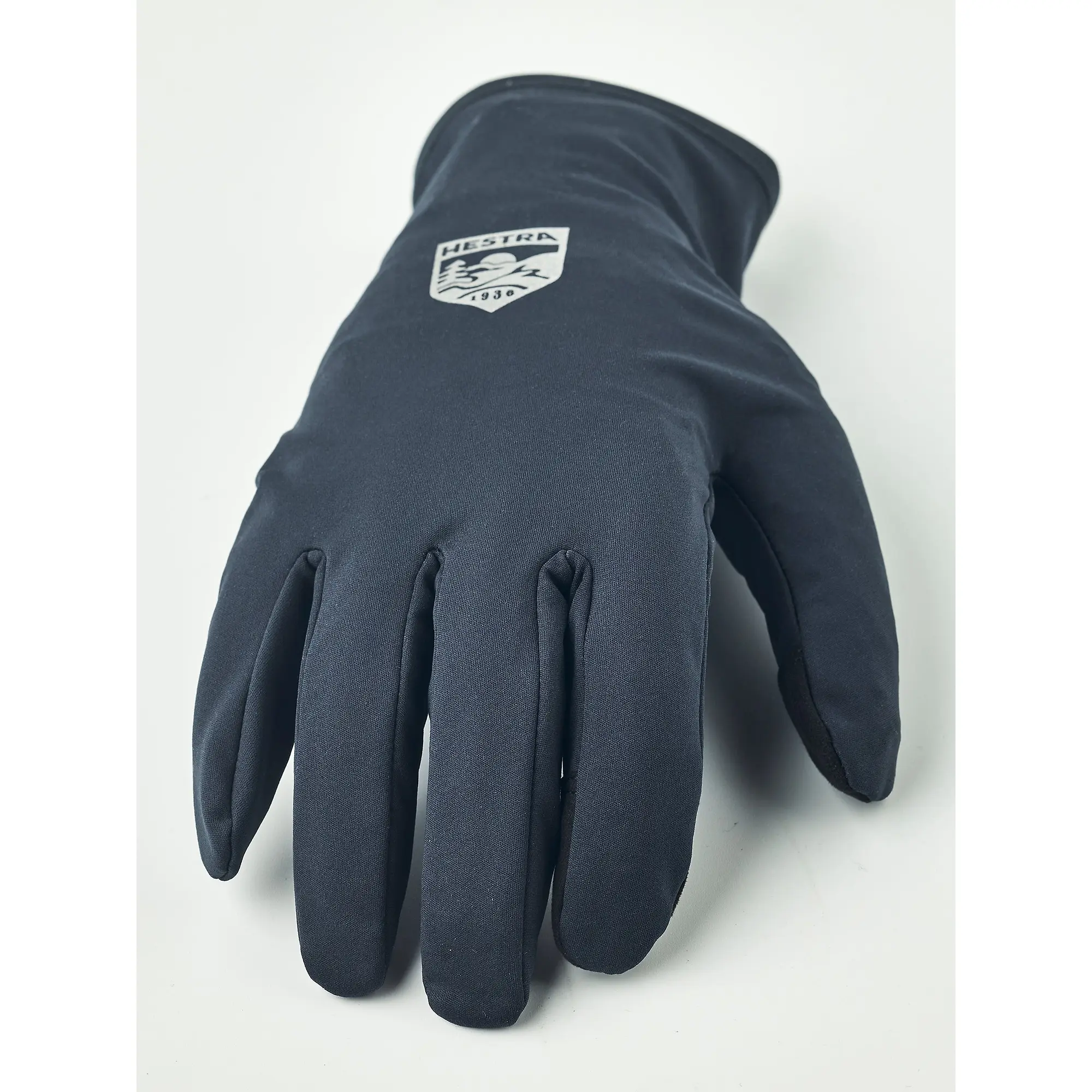Product image 3 of 4 of Hestra Windbreaker Light 5 Finger Glove Liners - Black
