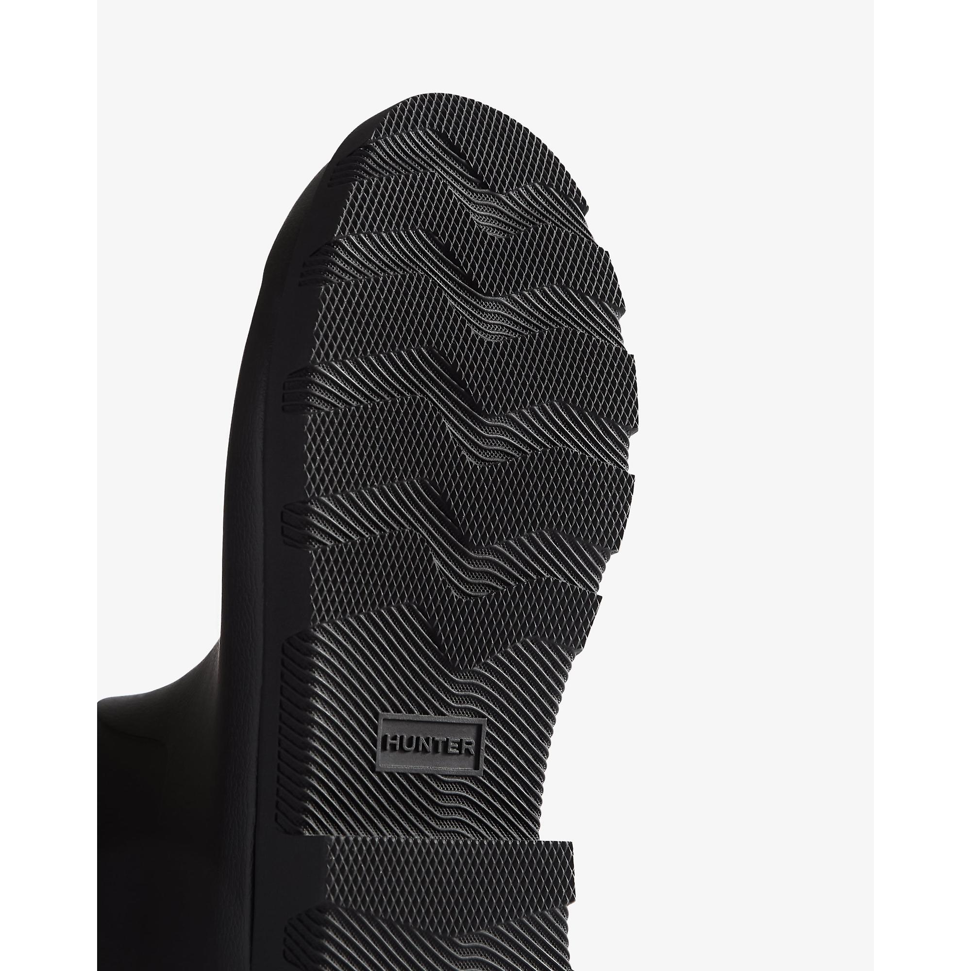 Hunter Unisex Downpour Adjustable Boots - Black | British Attire