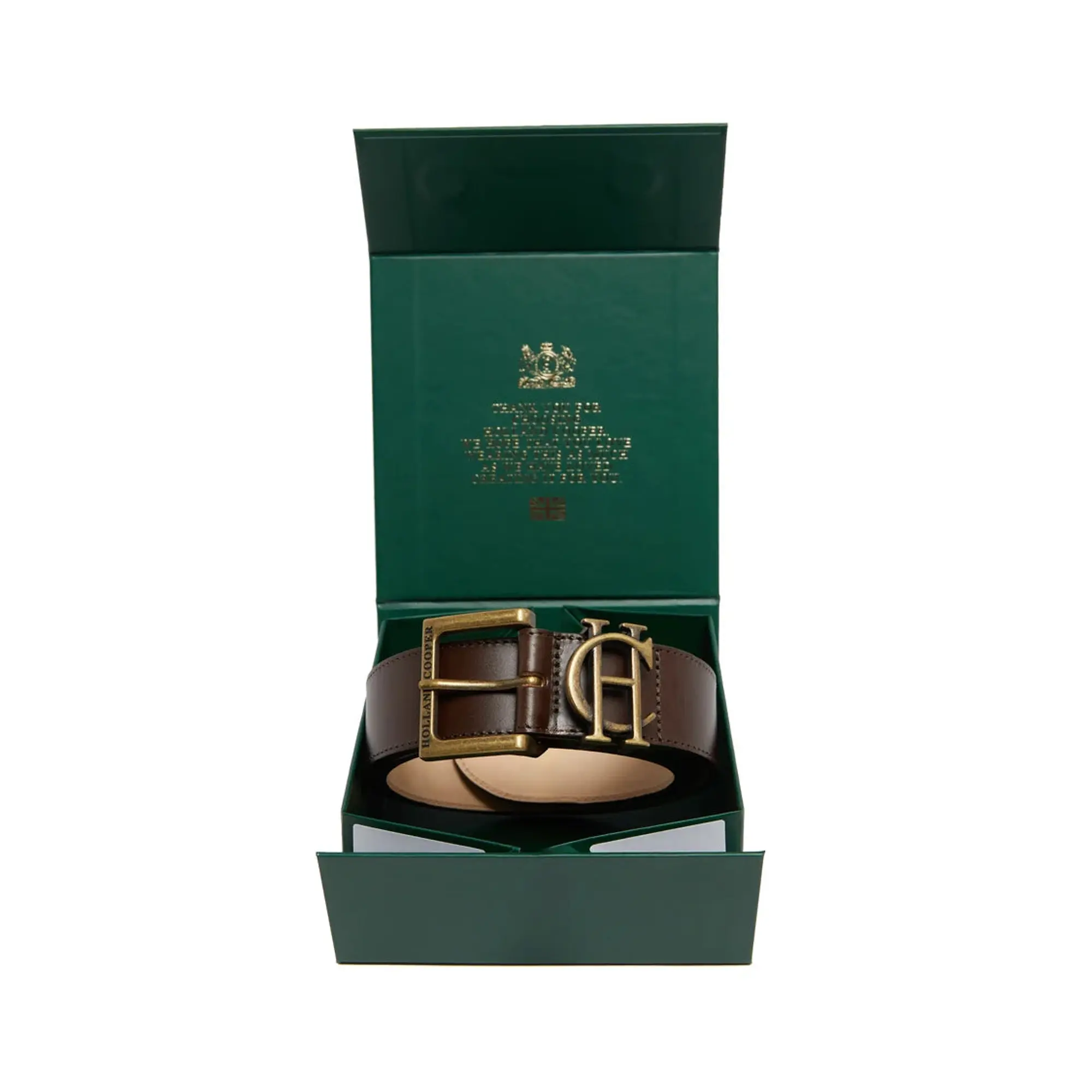 Product image 3 of 8 of Holland Cooper Men's Classic Belt - Chocolate