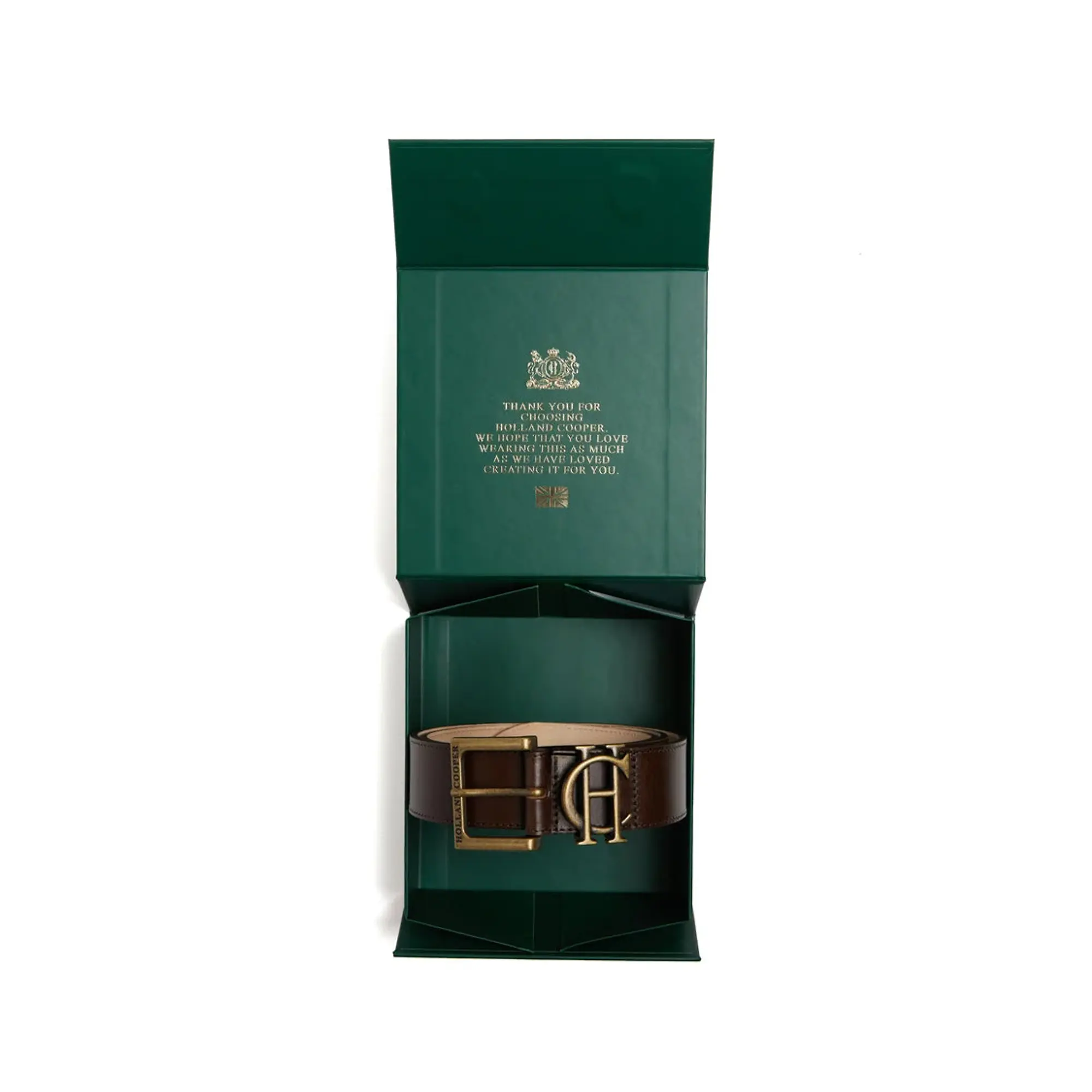 Product image 8 of 8 of Holland Cooper Men's Classic Belt - Chocolate
