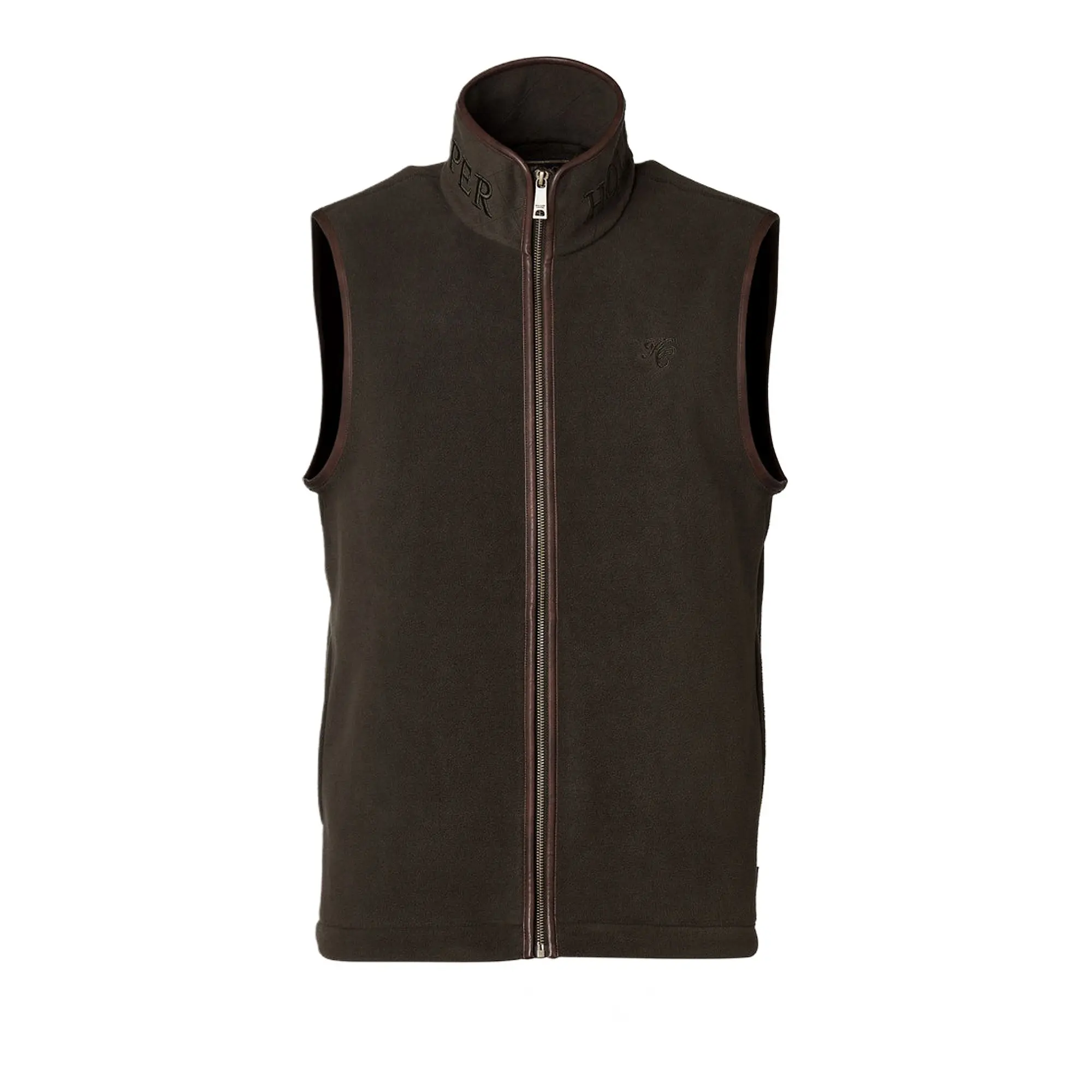 Product image 1 of 7 of Holland Cooper Men's Country Fleece Gilet - Khaki