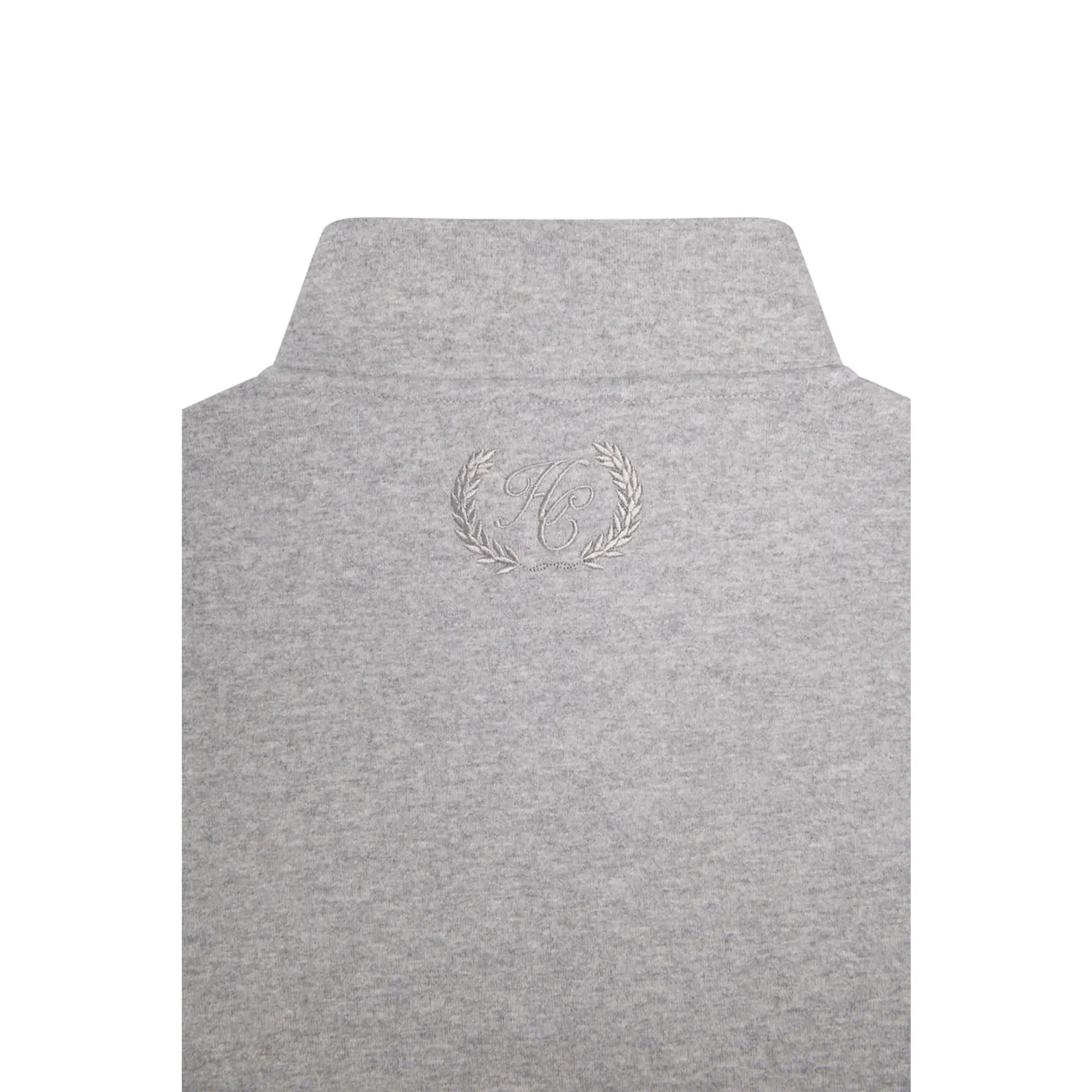 Product image 9 of 9 of Holland Cooper Men's Quarter Zip Sweat  - Grey Marl