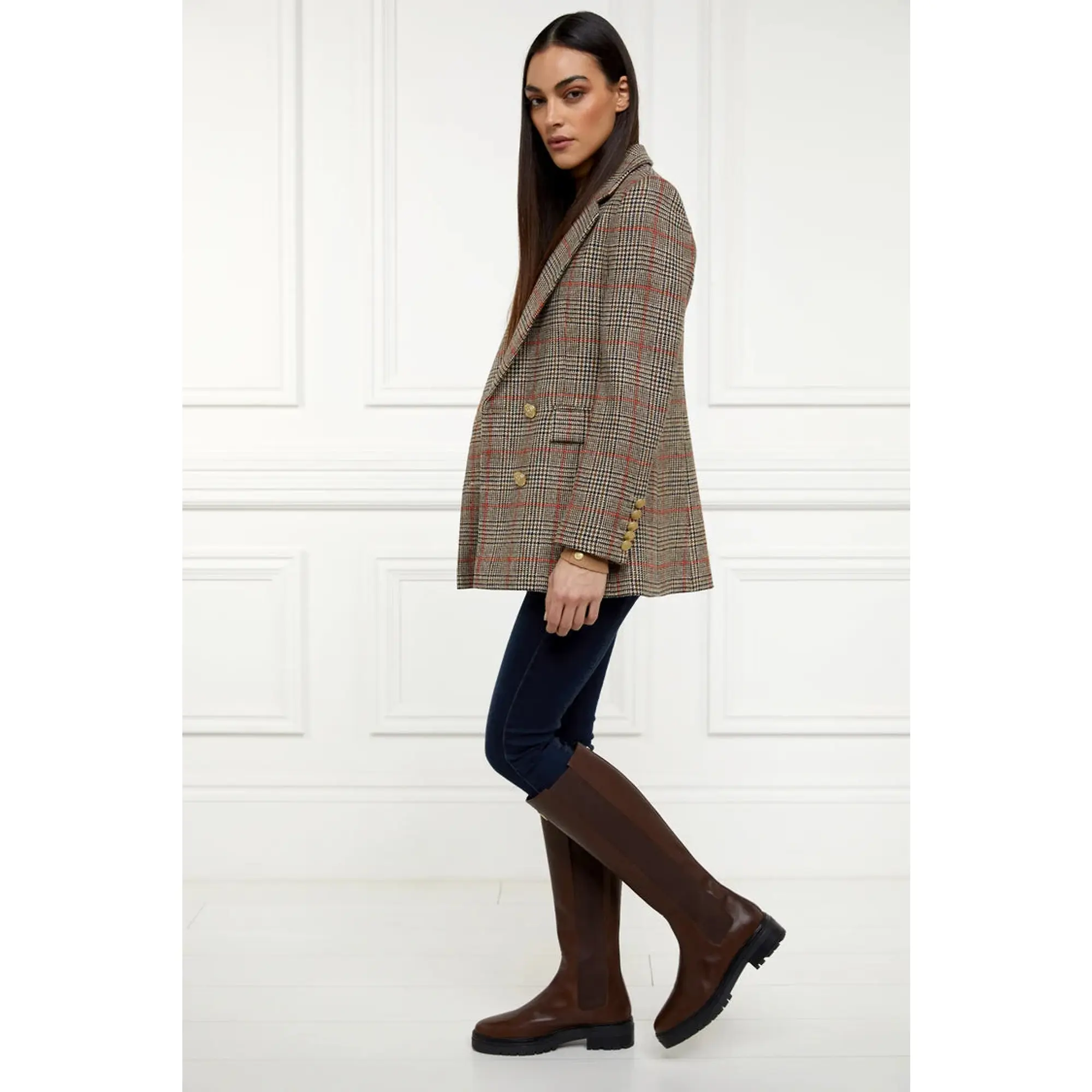 Product image 4 of 9 of Holland Cooper Women's Astoria Knee Boots - Rich Chocolate