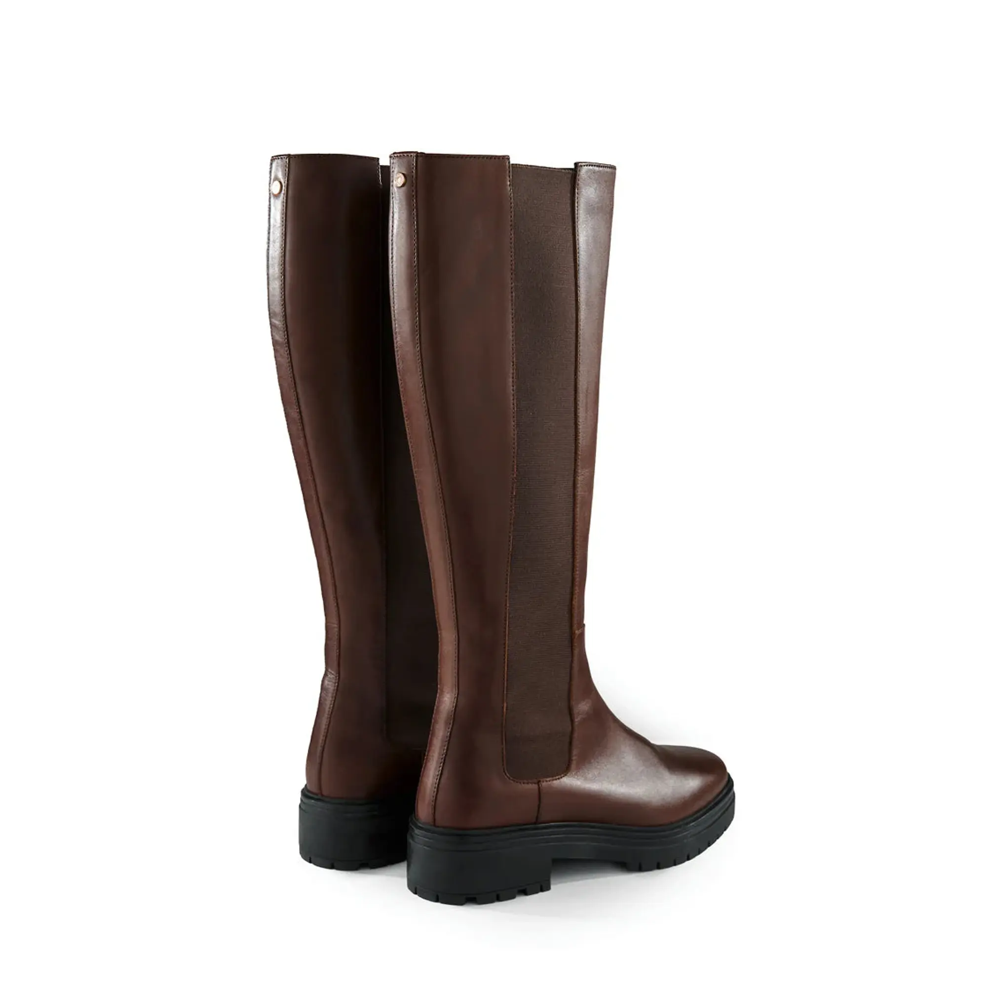 Product image 8 of 9 of Holland Cooper Women's Astoria Knee Boots - Rich Chocolate