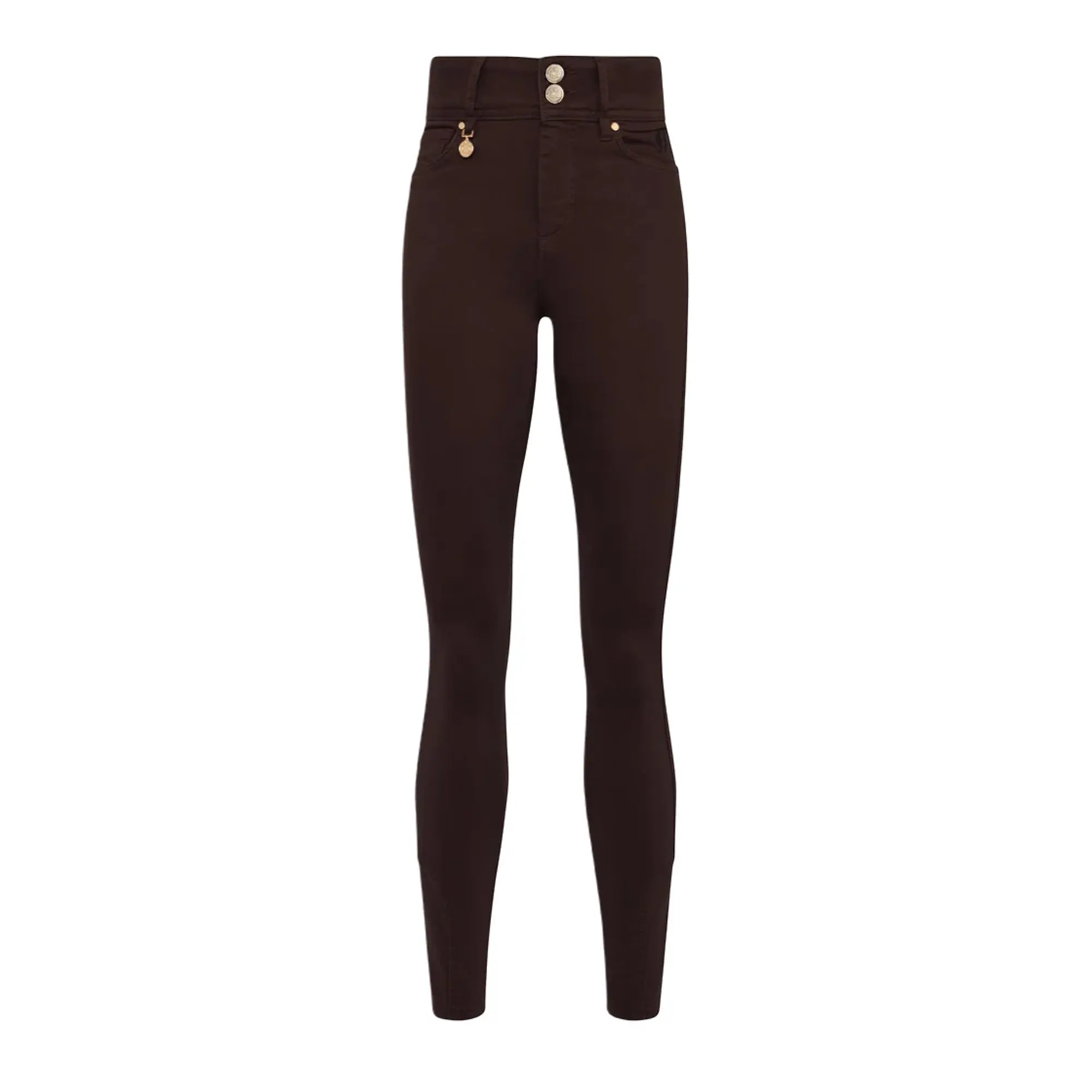 Product image 1 of 9 of Holland Cooper Women's Contour Trousers - Chocolate