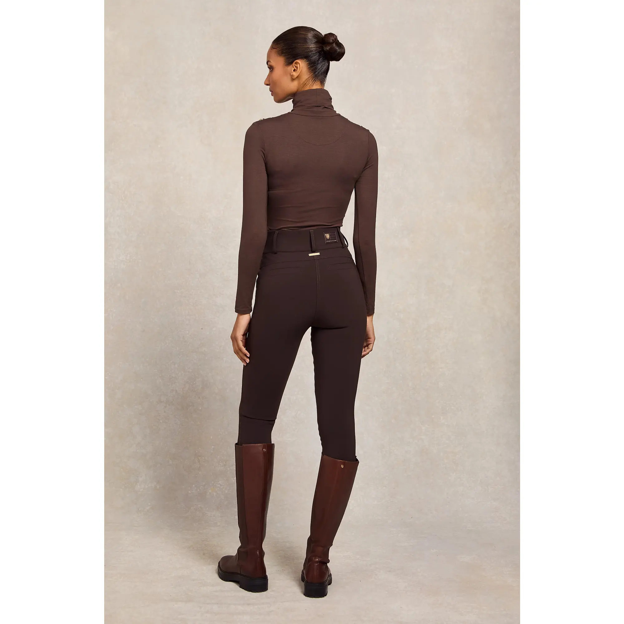 Product image 3 of 9 of Holland Cooper Women's Contour Trousers - Chocolate