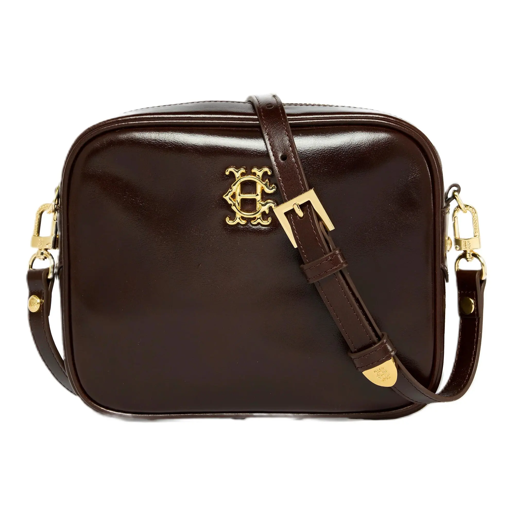 Product image 1 of 9 of Holland Cooper Women's Country Camera Bag - Chestnut Leather