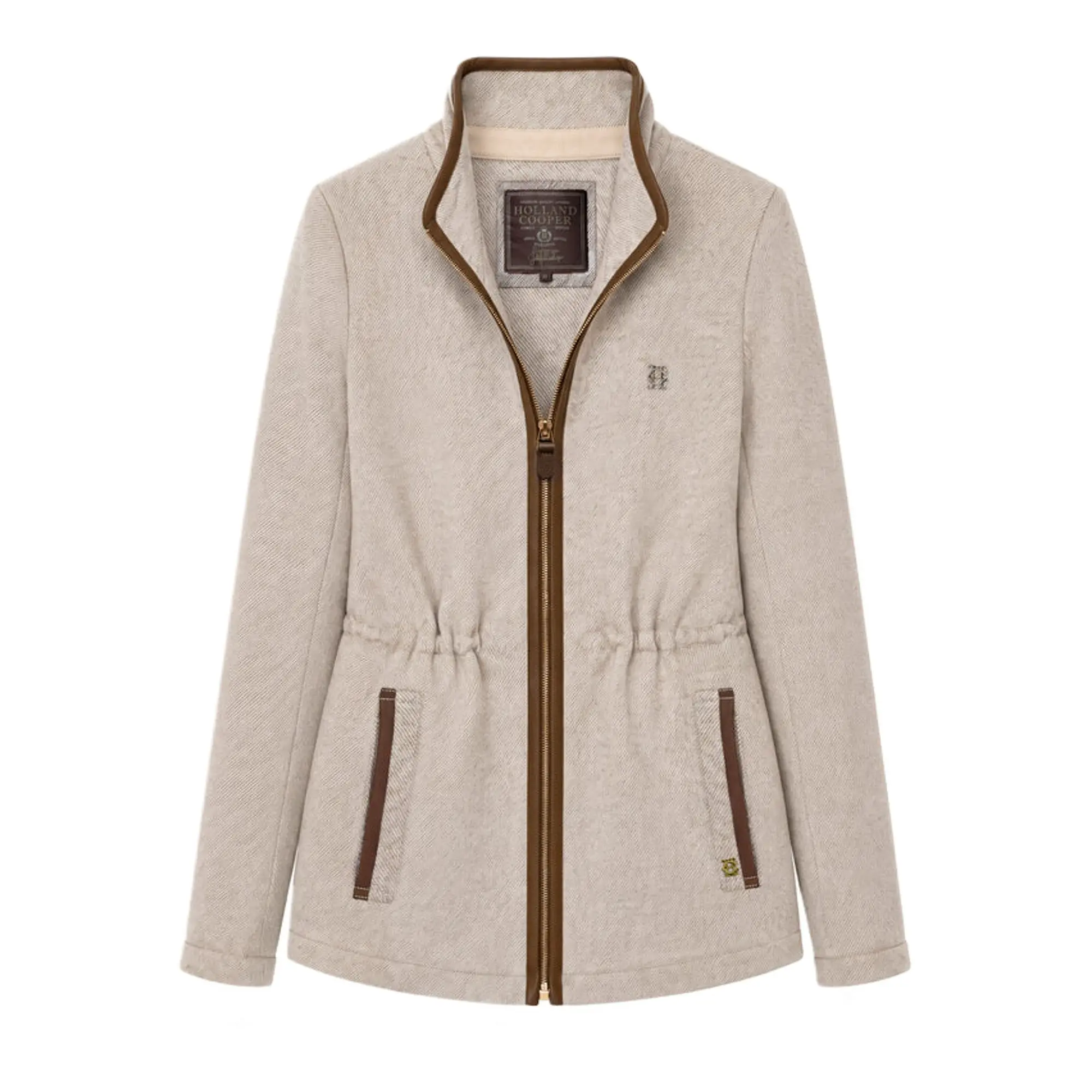 Product image 1 of 9 of Holland Cooper Women's Hillford Country Jacket - Sahara Twill