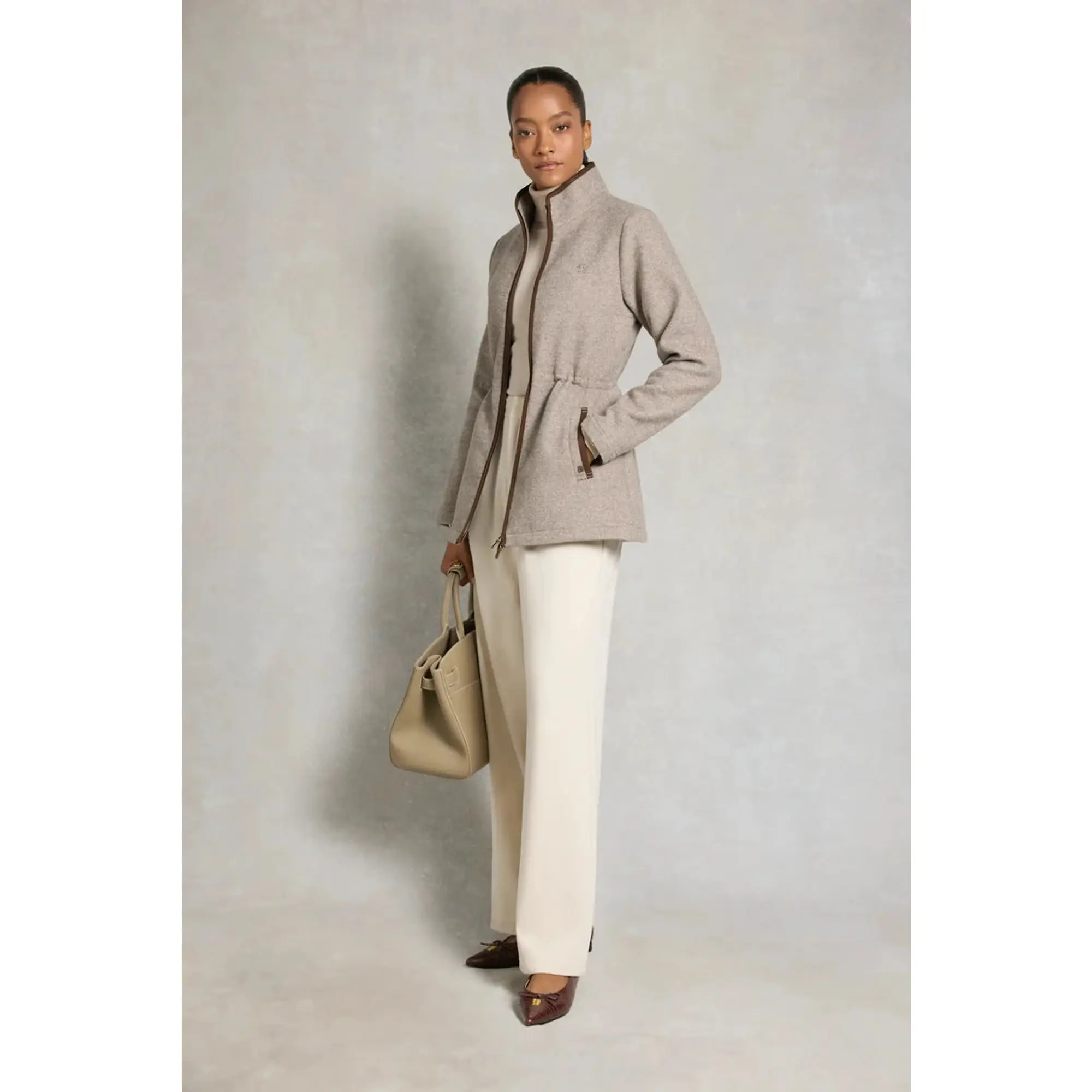 Product image 4 of 9 of Holland Cooper Women's Hillford Country Jacket - Sahara Twill