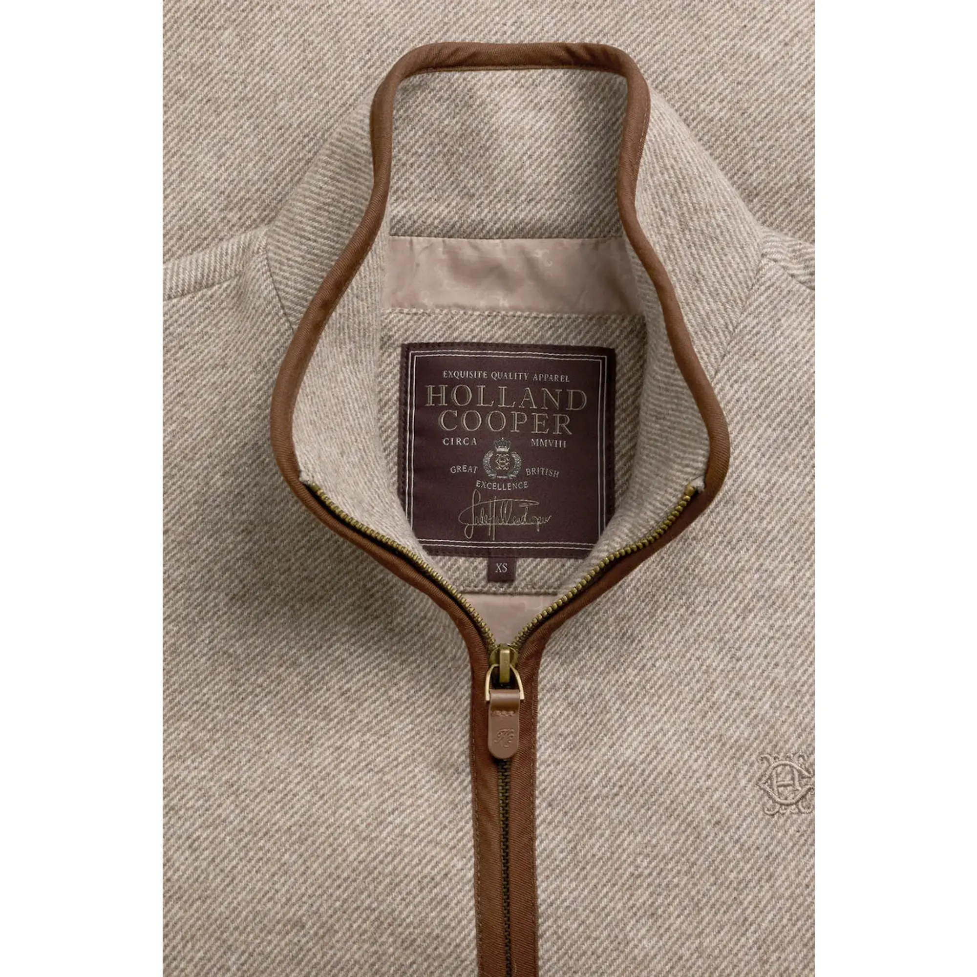 Product image 6 of 9 of Holland Cooper Women's Hillford Country Jacket - Sahara Twill