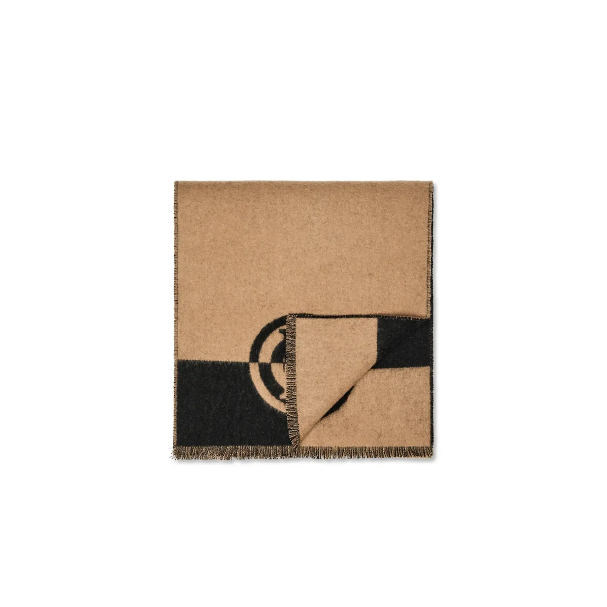 Product image 4 of 4 of Holland Cooper Women's Jacquard Scarf - Camel Black